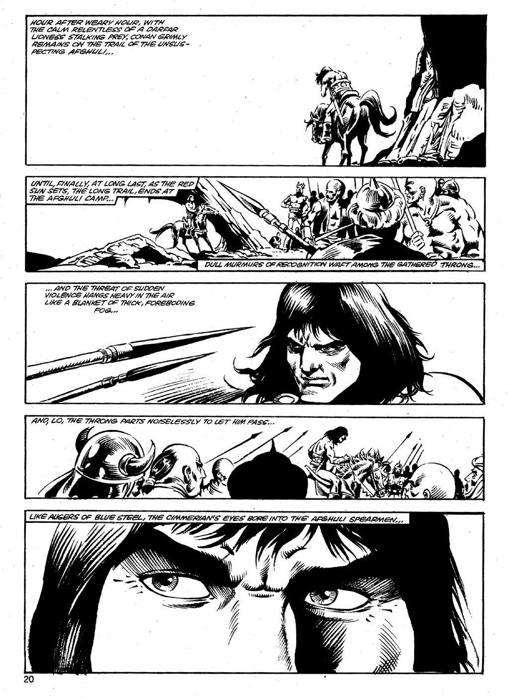 Read online The Savage Sword Of Conan comic -  Issue #85 - 20