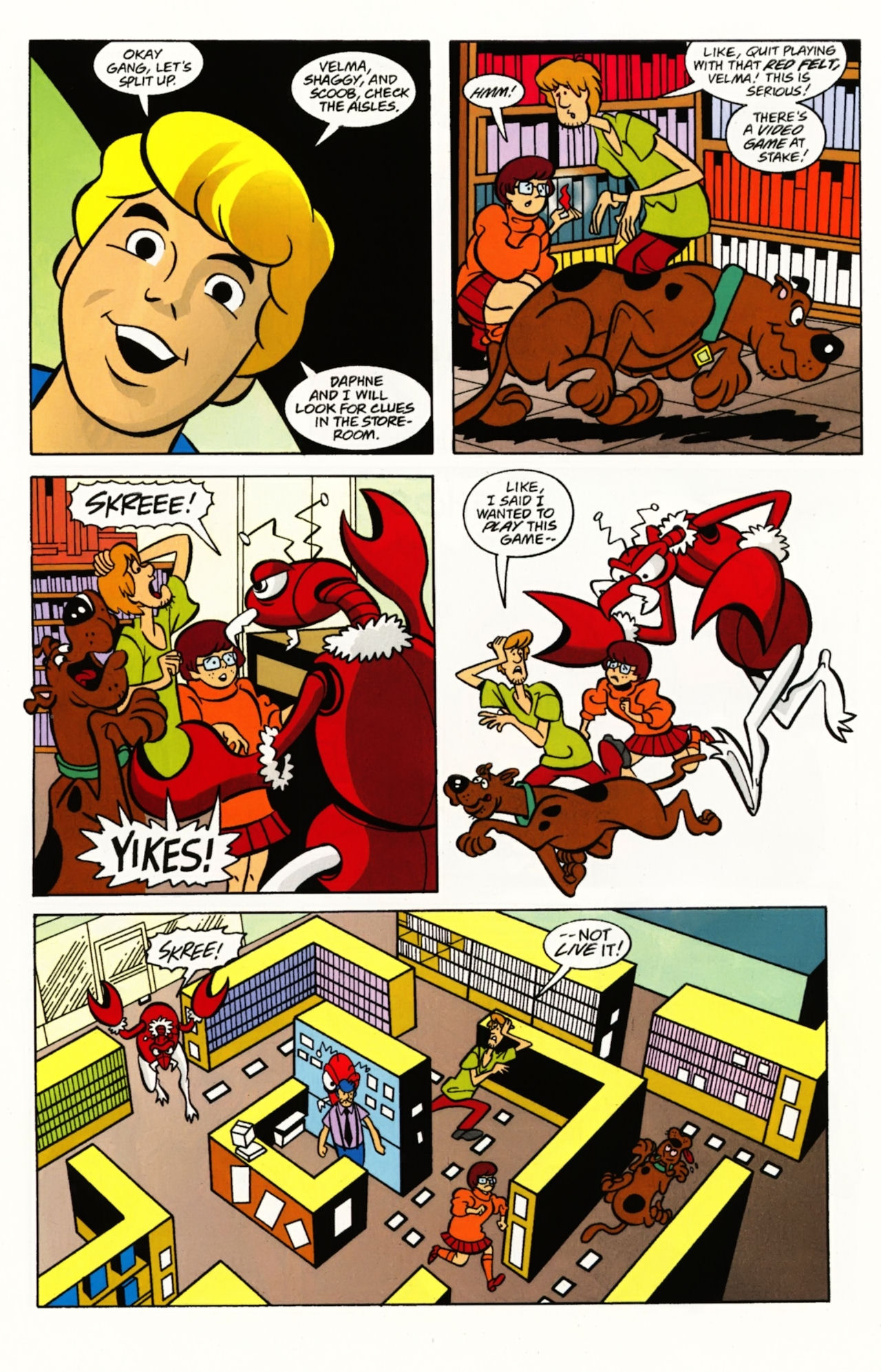 Read online Scooby-Doo: Where Are You? comic -  Issue #4 - 8