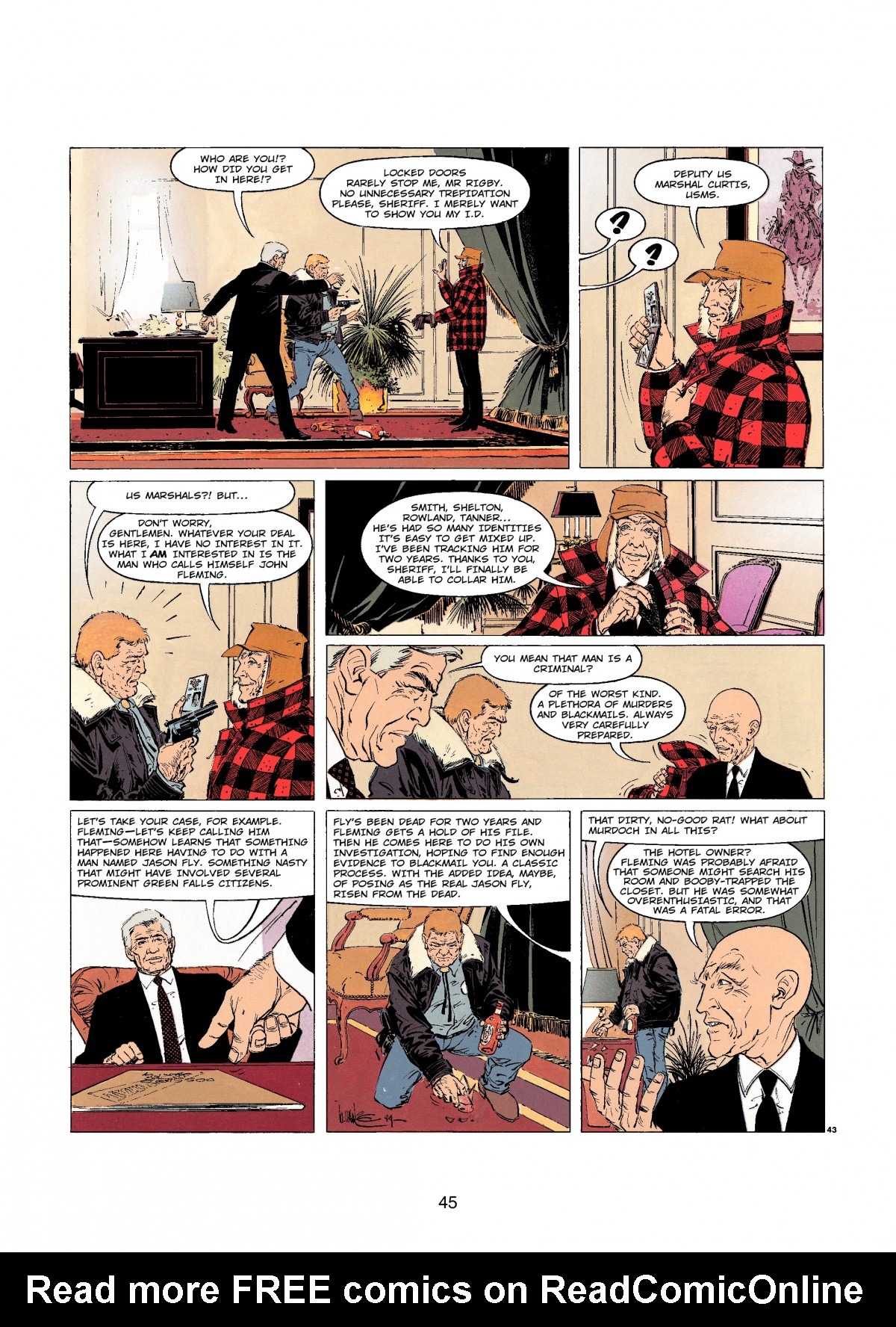 Read online XIII comic -  Issue #6 - 47