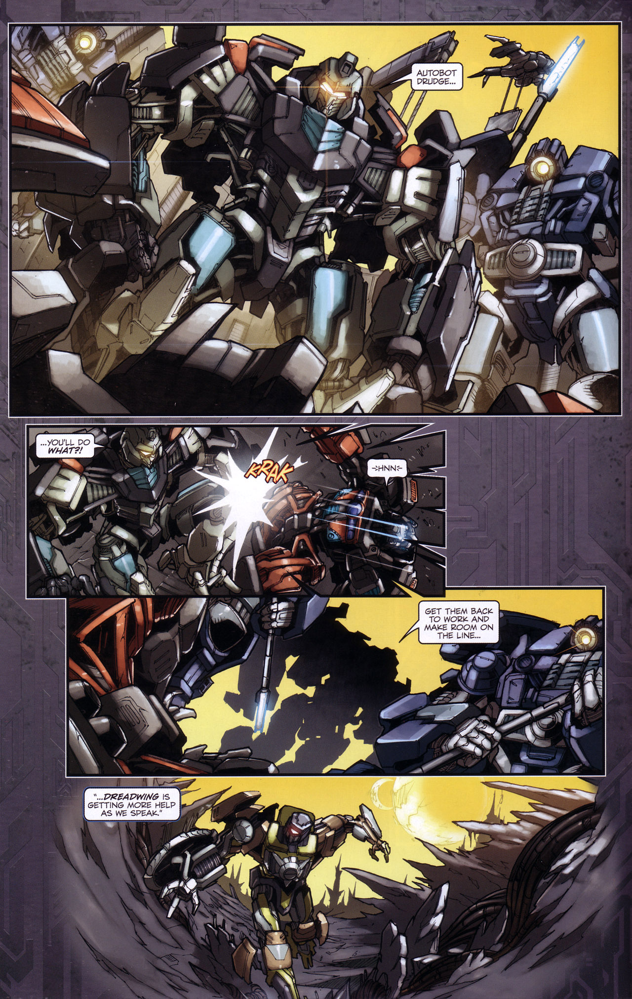 Read online Transformers: The Reign of Starscream comic -  Issue #4 - 6
