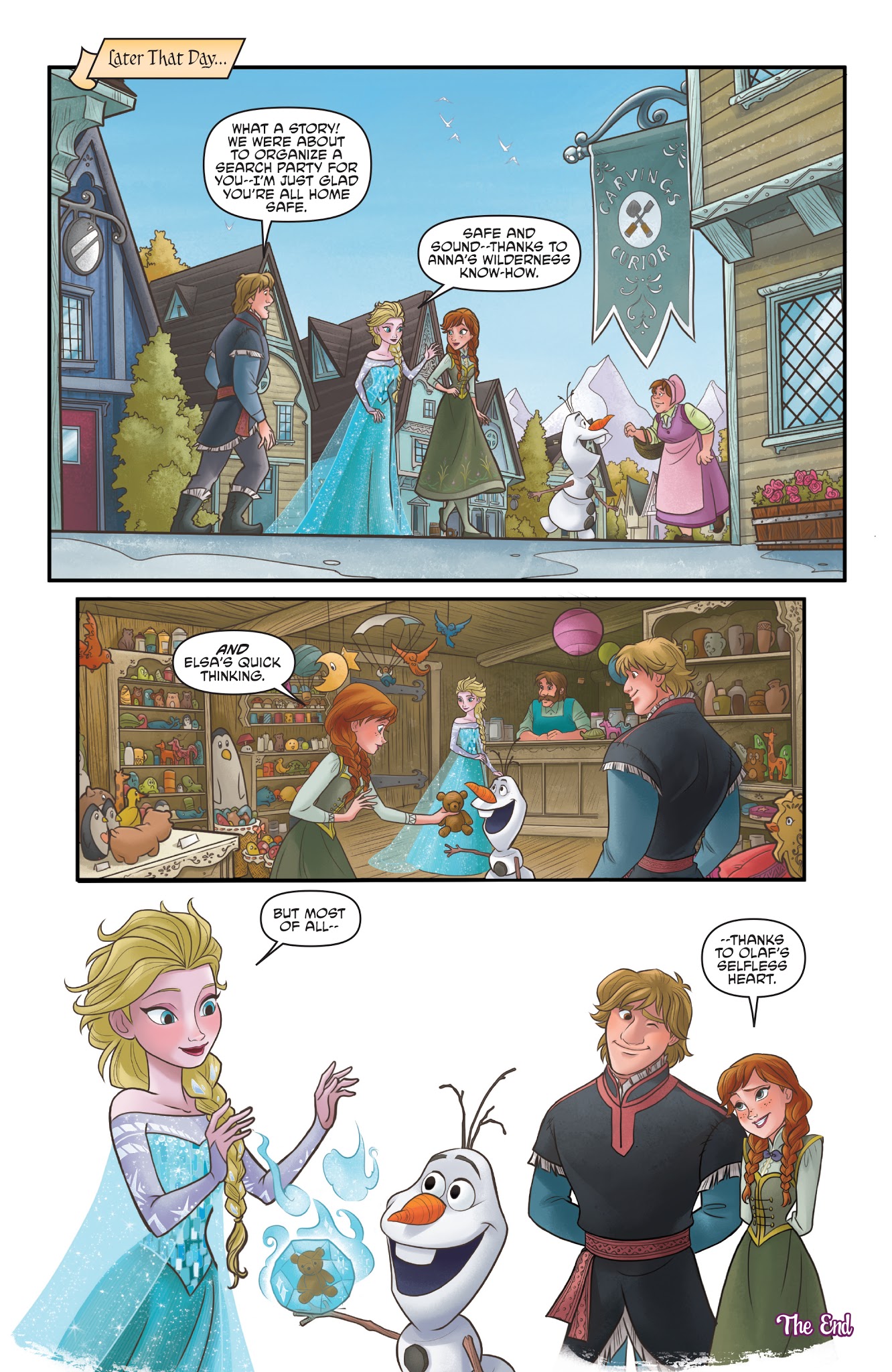 Read online Disney Frozen comic -  Issue #2 - 25