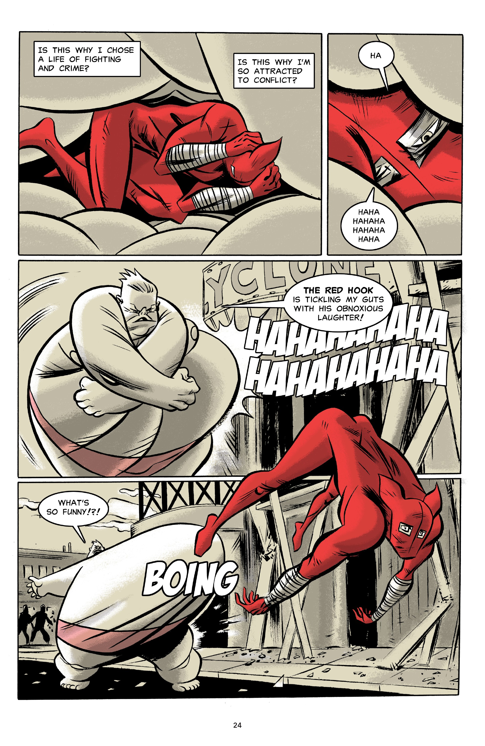 Read online The Red Hook comic -  Issue # TPB (Part 1) - 24