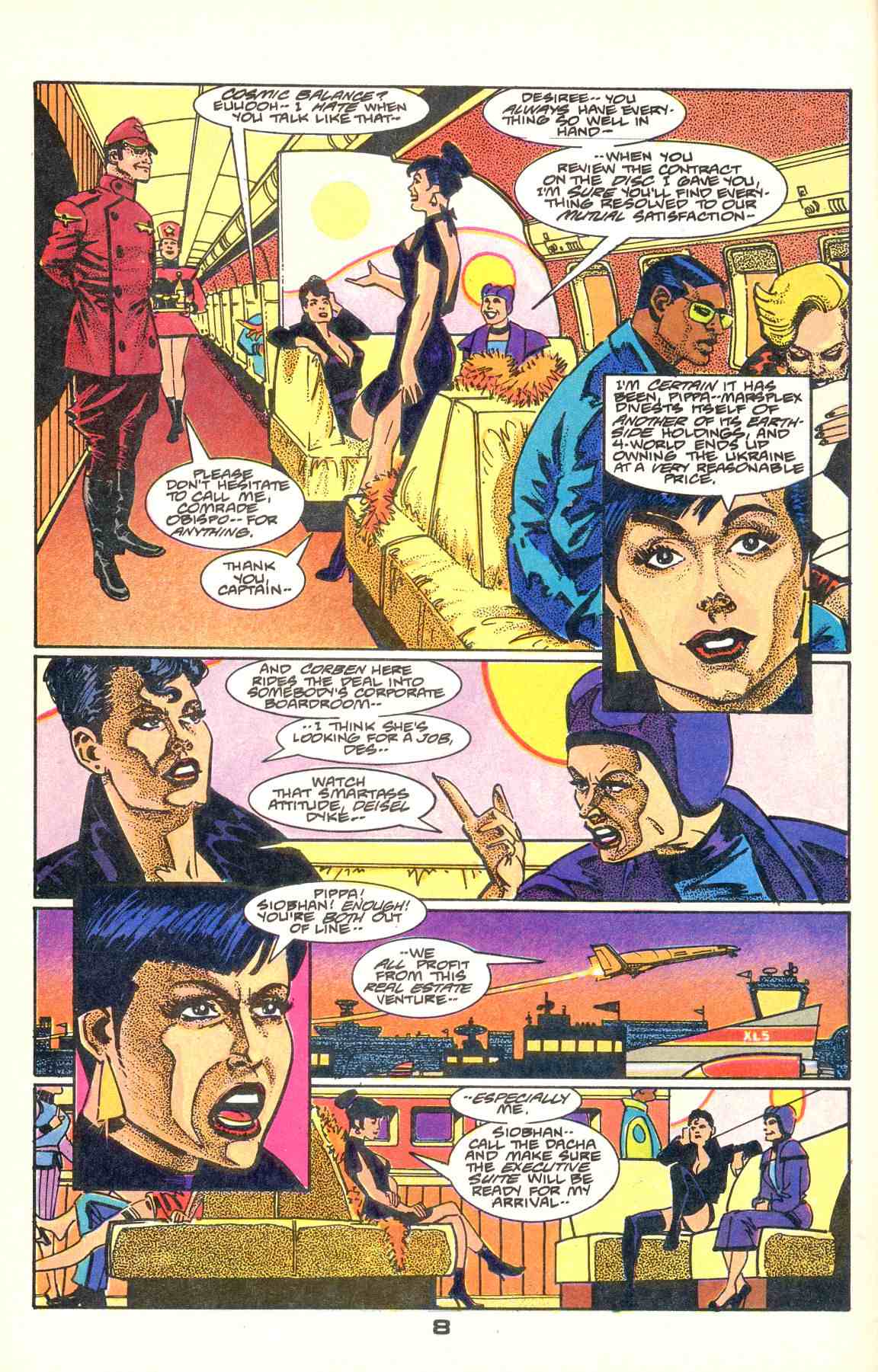 Read online Howard Chaykin's American Flagg comic -  Issue #10 - 10