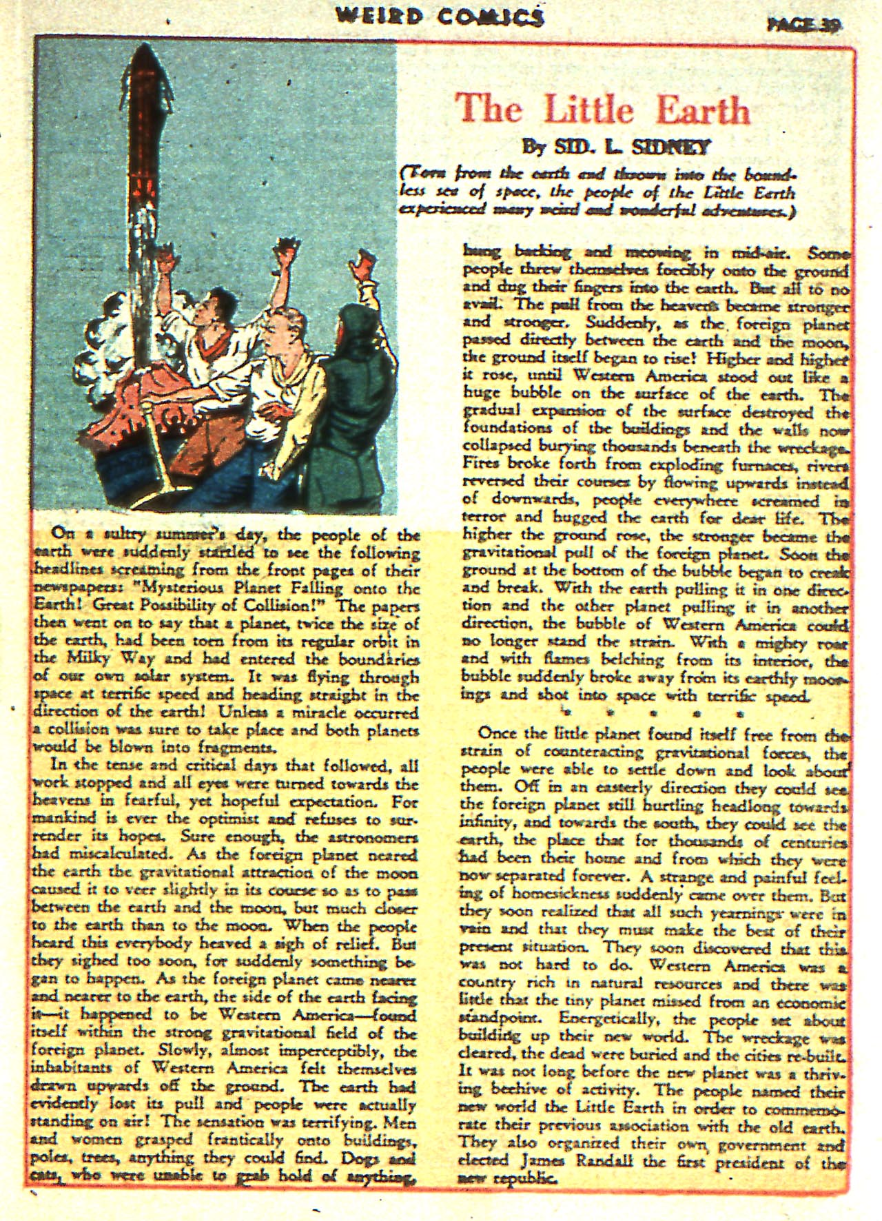 Read online Weird Comics comic -  Issue #4 - 41