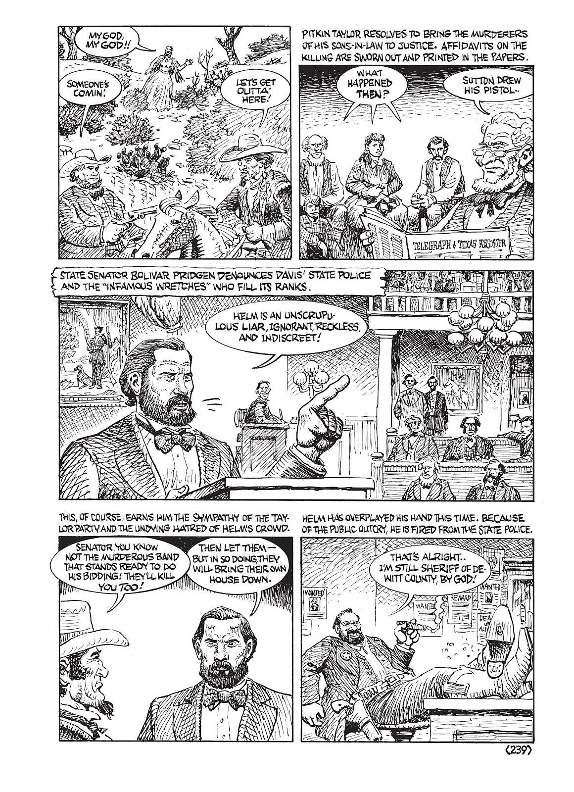 Jack Jackson's American History: Los Tejanos and Lost Cause issue TPB (Part 3) - Page 37