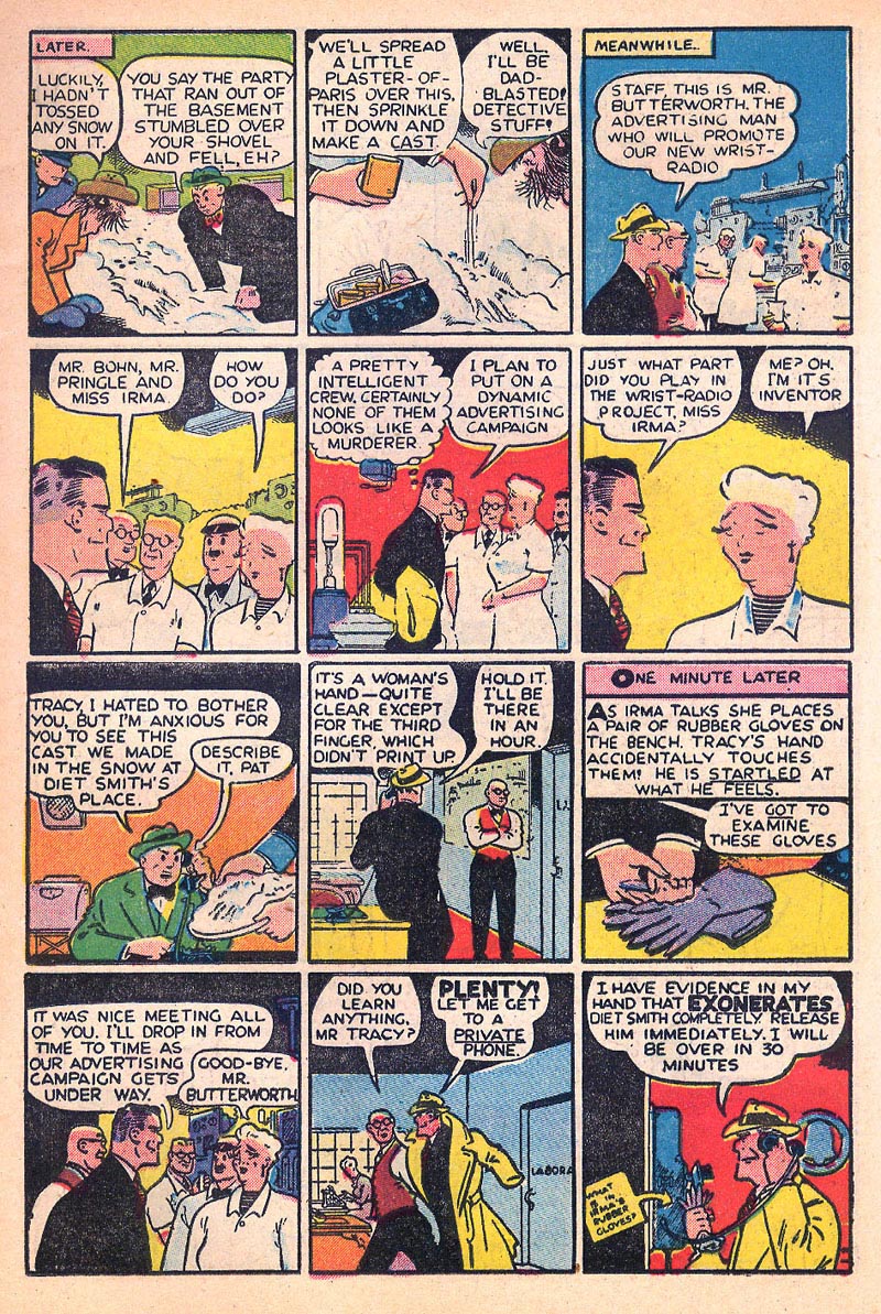 Read online Dick Tracy comic -  Issue #112 - 9
