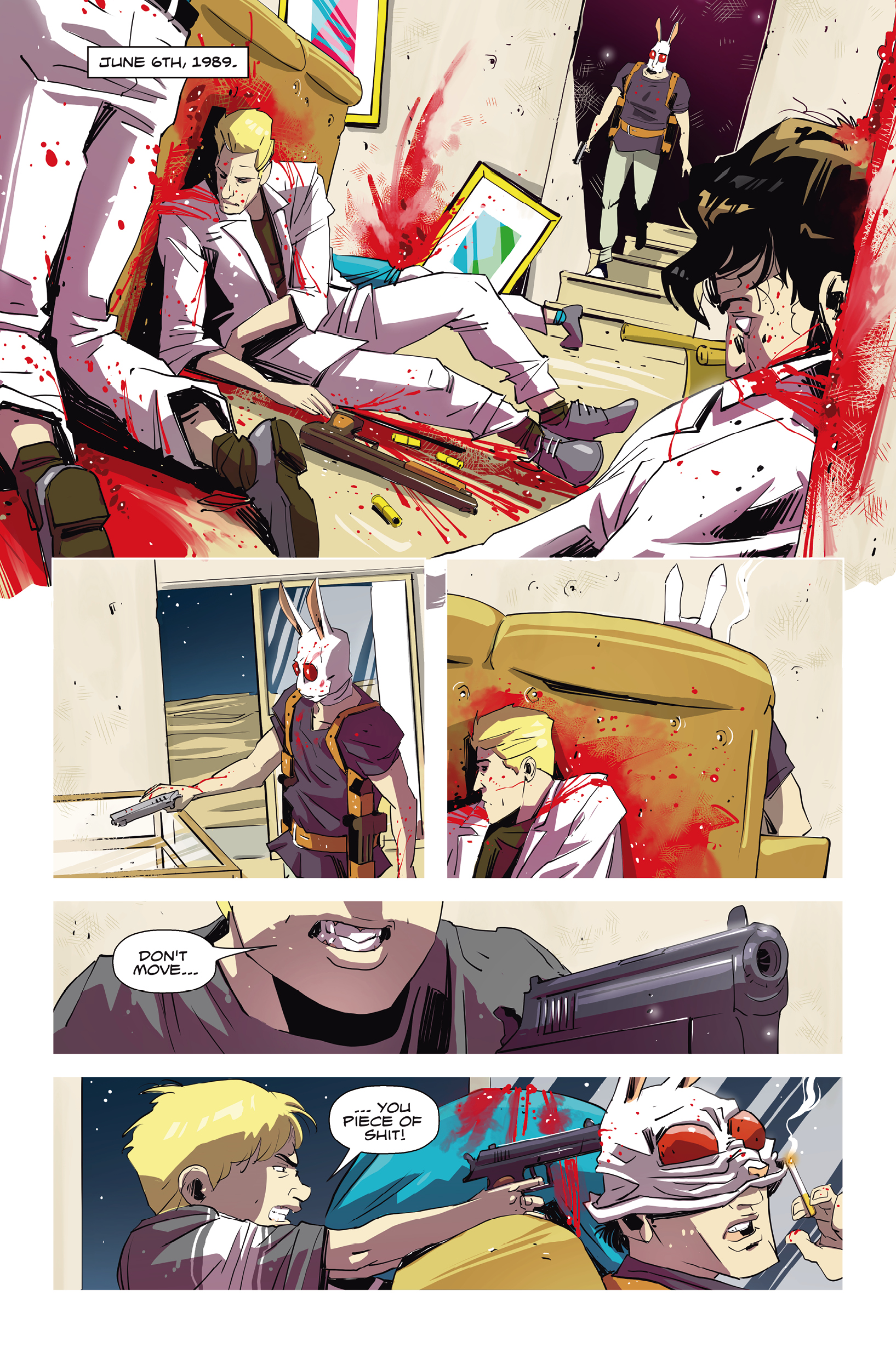 Read online Hotline Miami 2: Wrong Number comic -  Issue #4 - 27