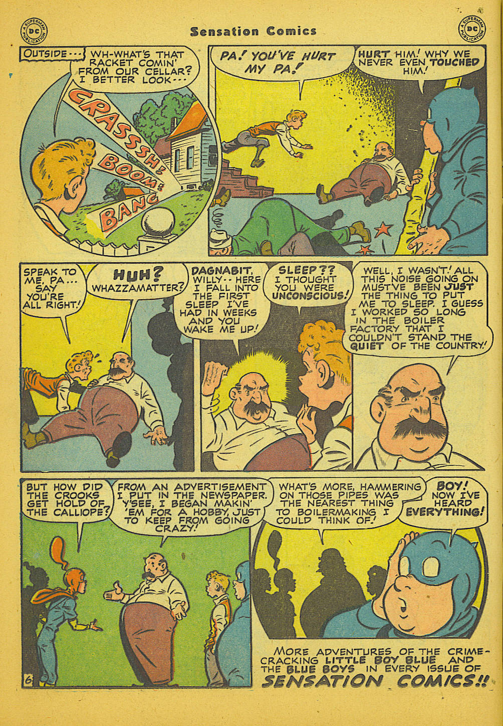 Read online Sensation (Mystery) Comics comic -  Issue #66 - 22