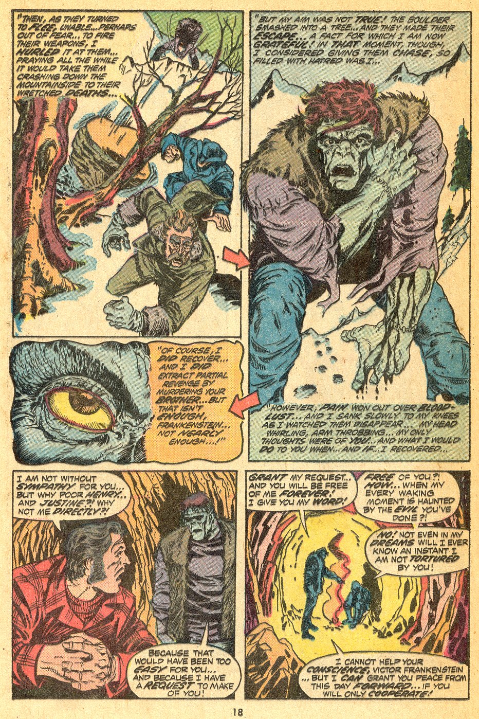 Read online Frankenstein (1973) comic -  Issue #2 - 14