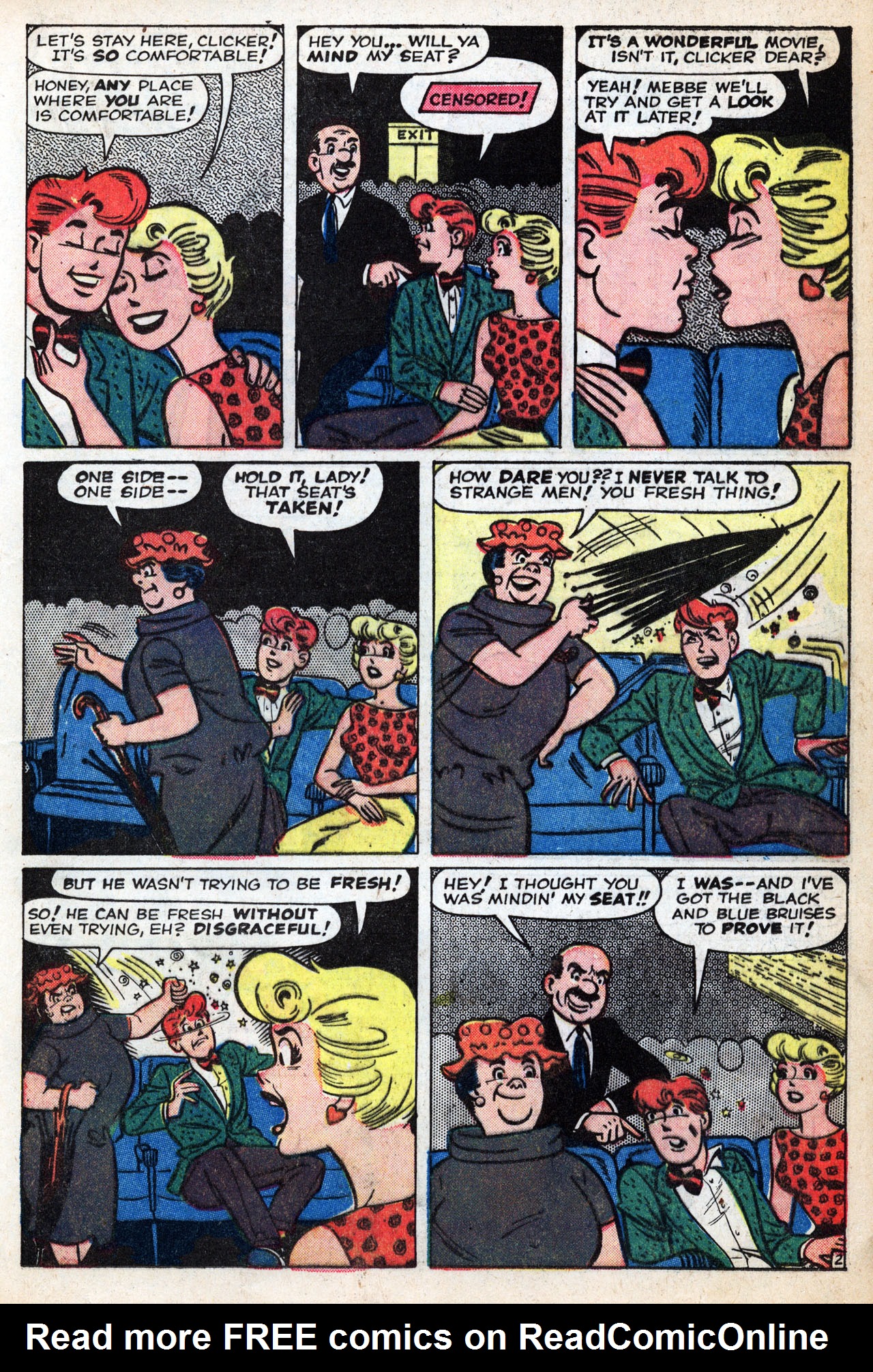 Read online A Date with Millie (1959) comic -  Issue #4 - 21