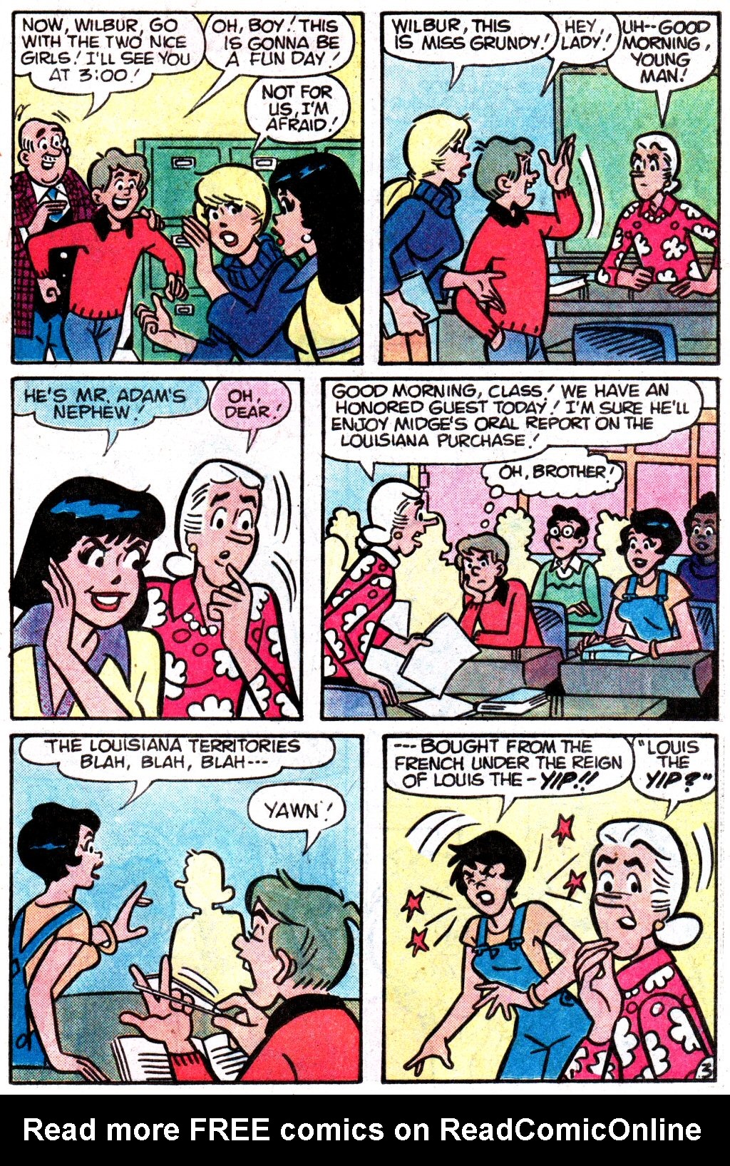 Read online Archie at Riverdale High (1972) comic -  Issue #94 - 21