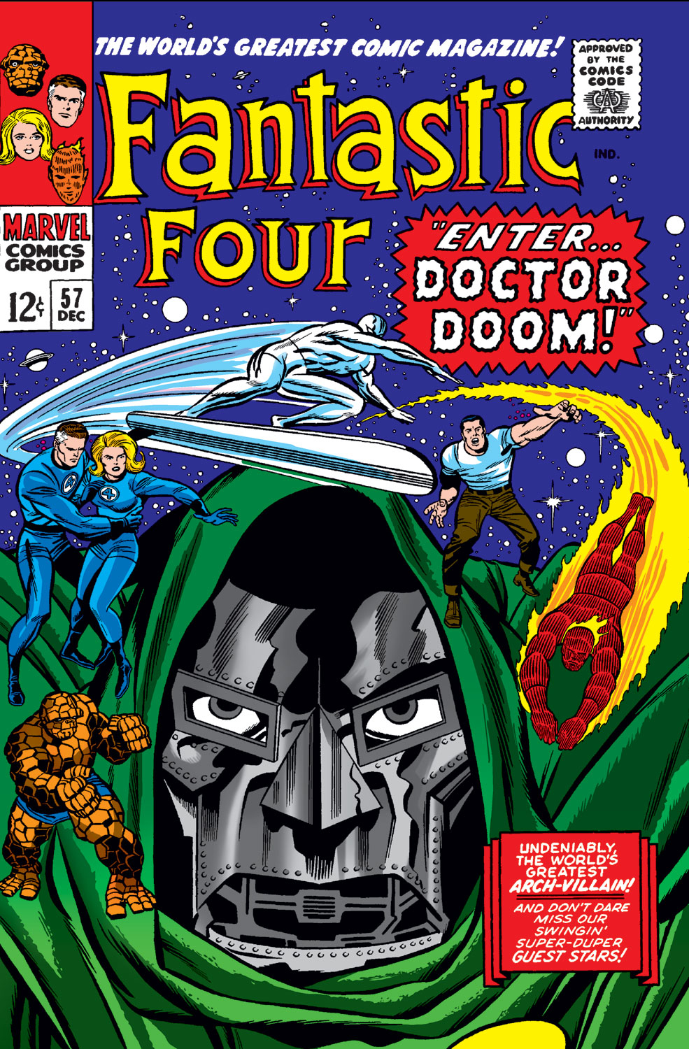 Read online Fantastic Four (1961) comic -  Issue #57 - 1