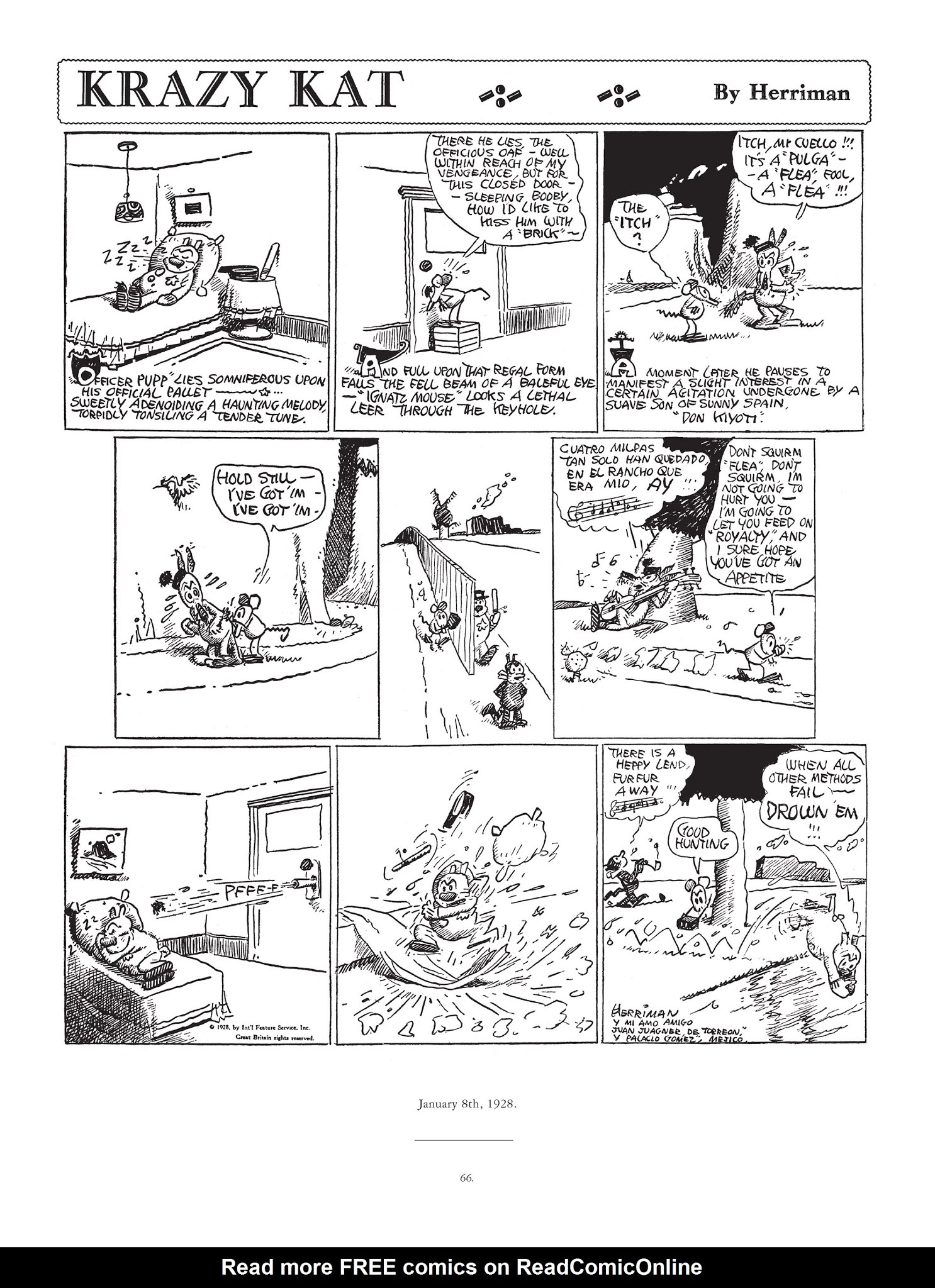 Read online Krazy & Ignatz comic -  Issue # TPB 5 - 66