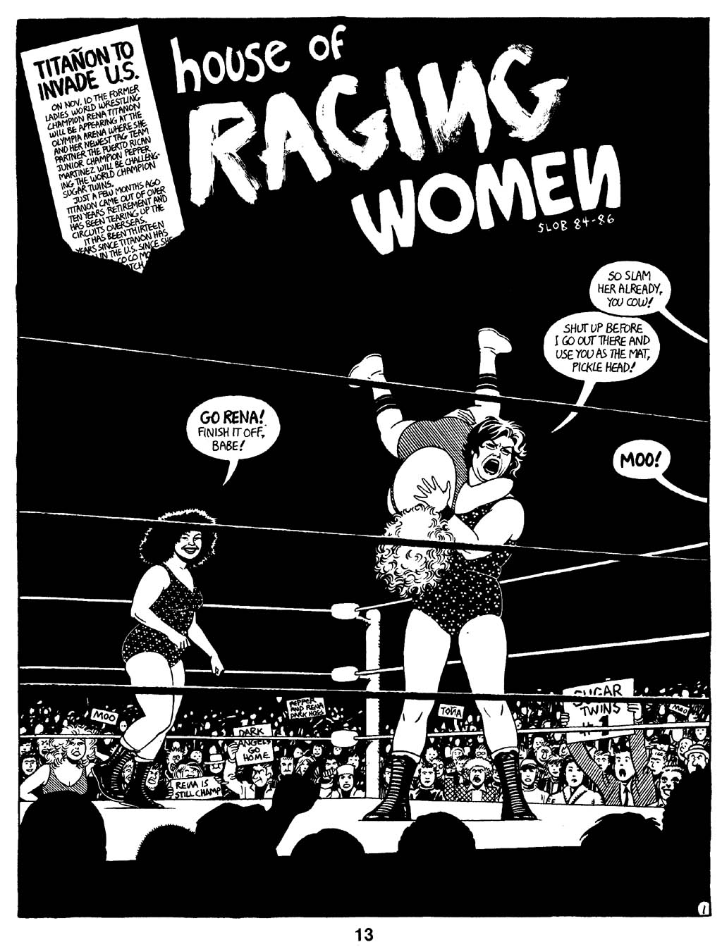 Read online Love and Rockets (1982) comic -  Issue #16 - 15