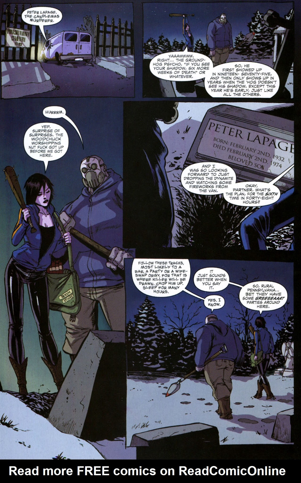 Read online Hack/Slash: Entry Wound comic -  Issue # Full - 7