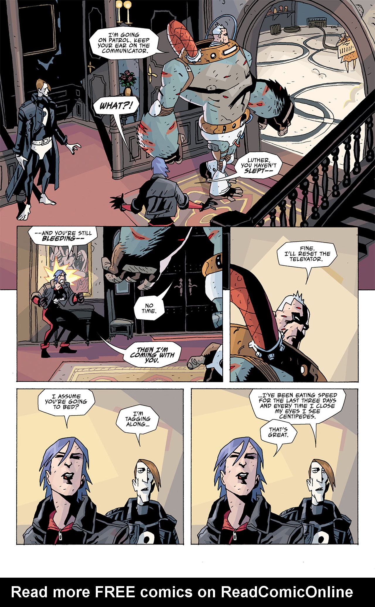 Read online The Umbrella Academy Apocalypse Suite comic Issue 4