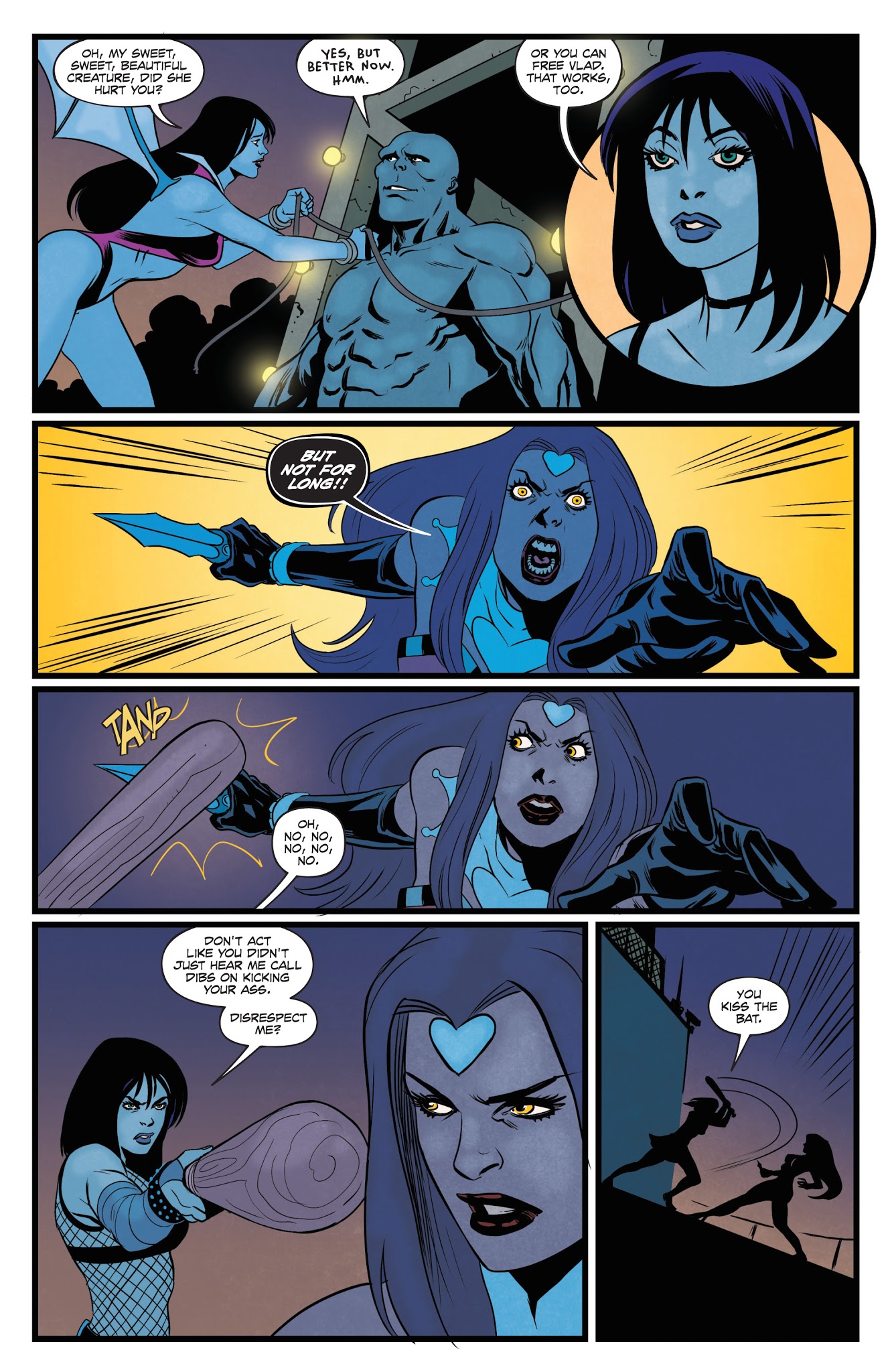 Read online Hack/Slash vs. Vampirella comic -  Issue #5 - 7