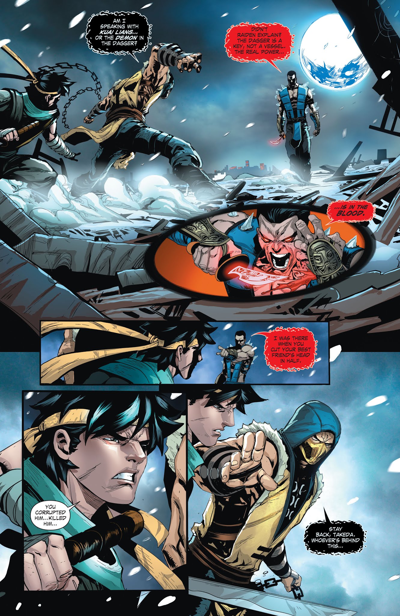 Read online Mortal Kombat X [I] comic -  Issue # _TPB 2 - 16