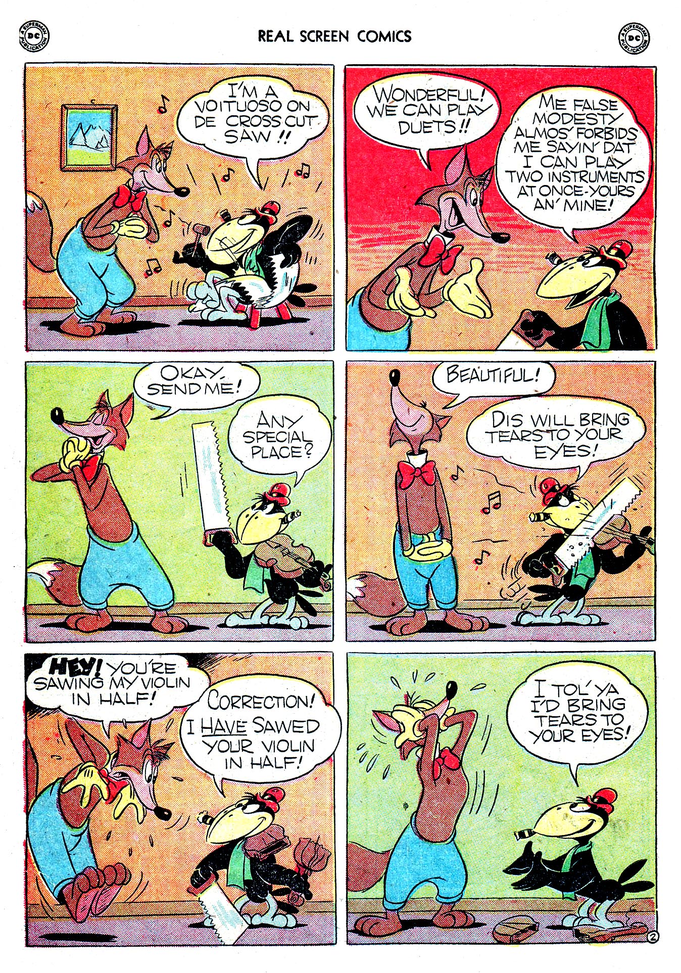 Read online Real Screen Comics comic -  Issue #17 - 12