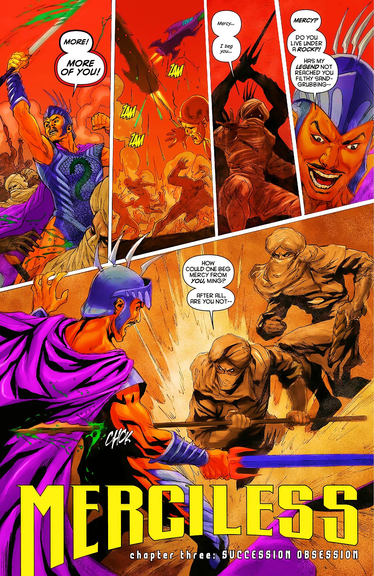 Read online Merciless: The Rise of Ming comic -  Issue #3 - 24
