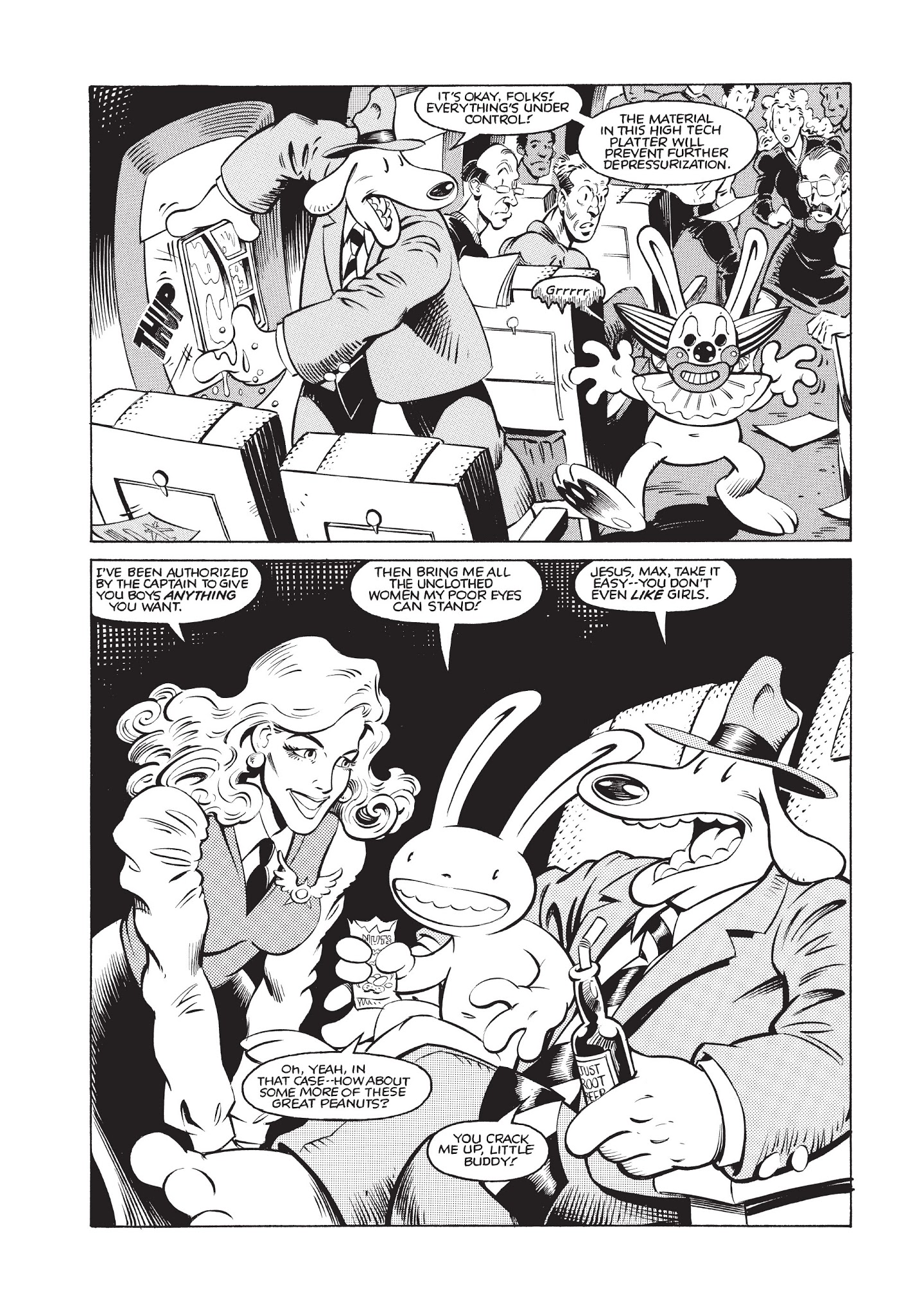 Read online Sam & Max Surfin' The Highway comic -  Issue # TPB - 32