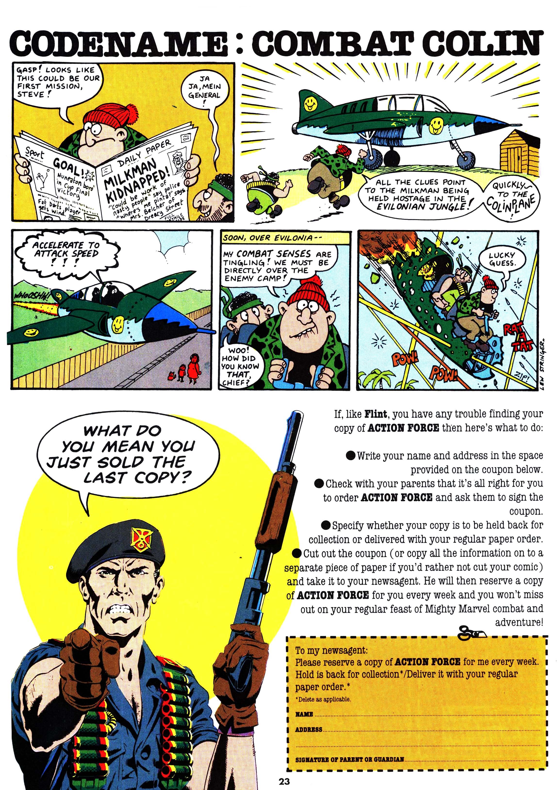 Read online Action Force comic -  Issue #15 - 23