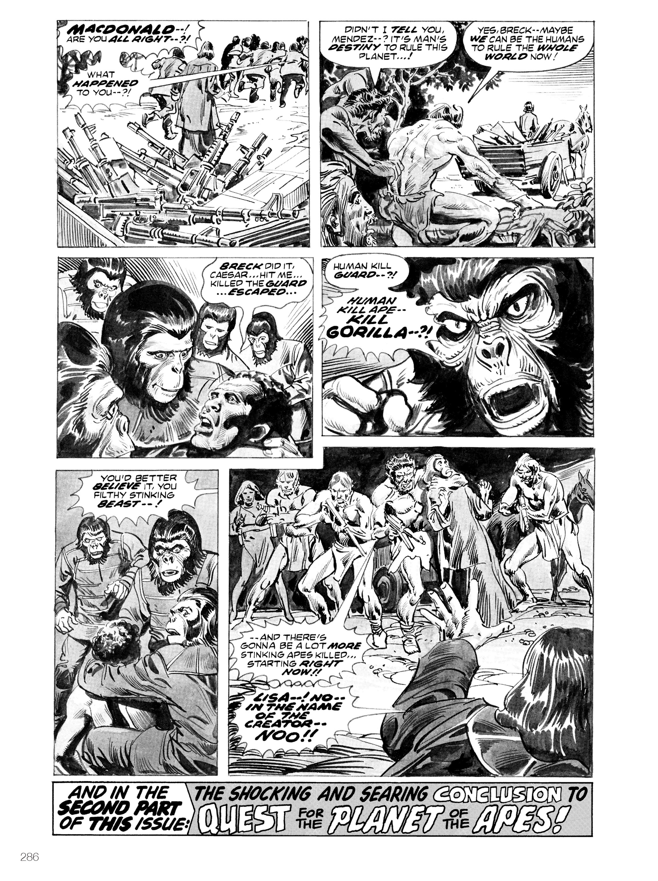 Read online Planet of the Apes: Archive comic -  Issue # TPB 3 (Part 3) - 82
