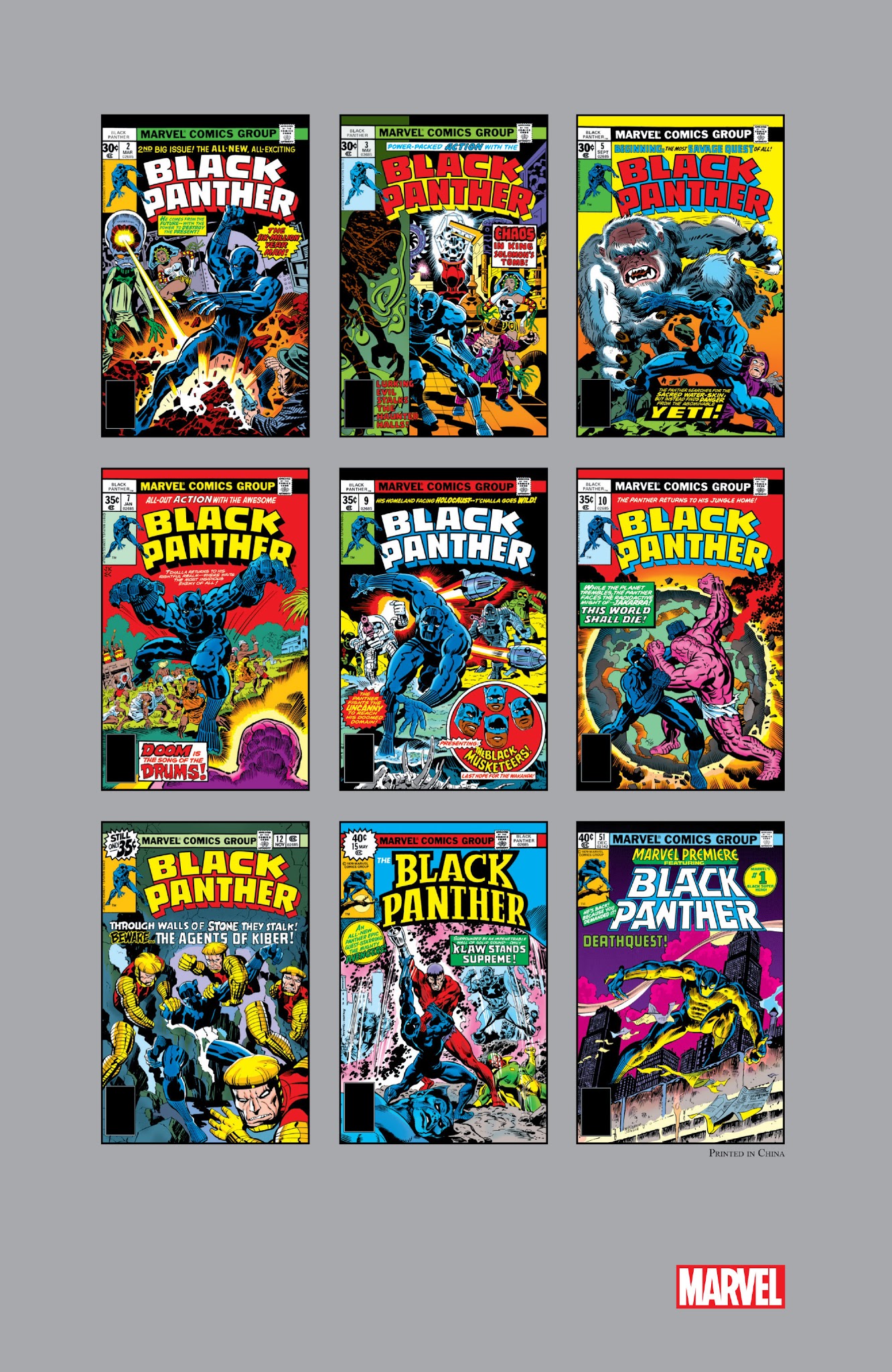 Read online Marvel Masterworks: The Black Panther comic -  Issue # TPB 2 - 342