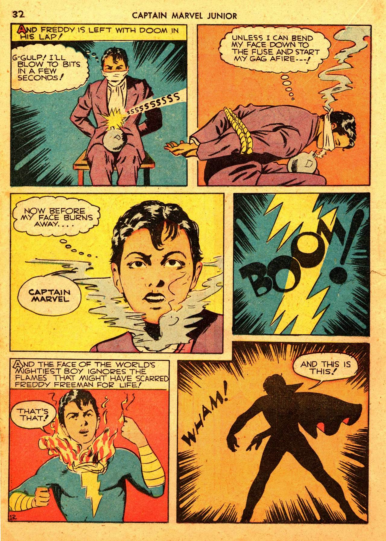 Read online Captain Marvel, Jr. comic -  Issue #108 - 34