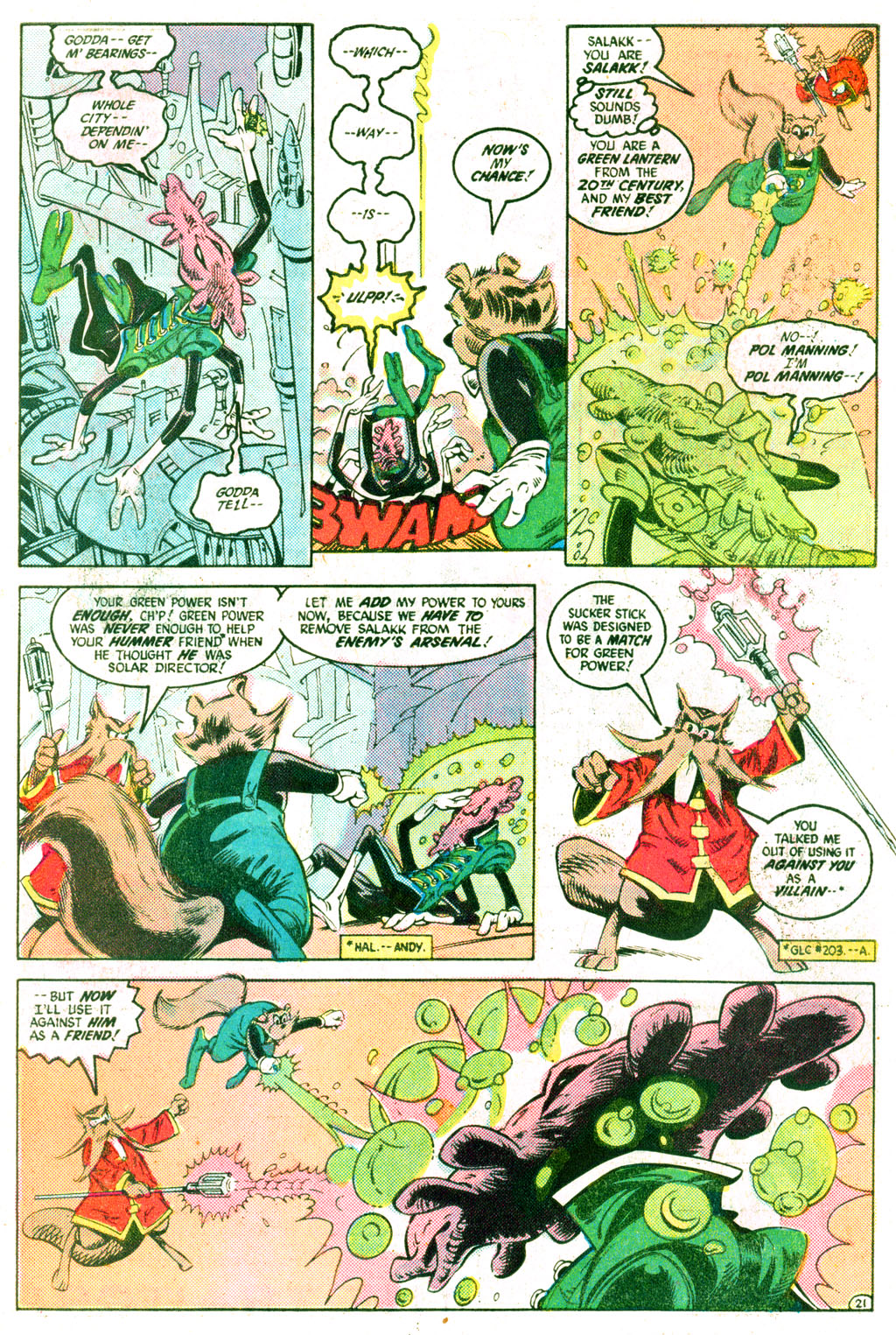 Green Lantern (1960) Issue #214 #217 - English 22