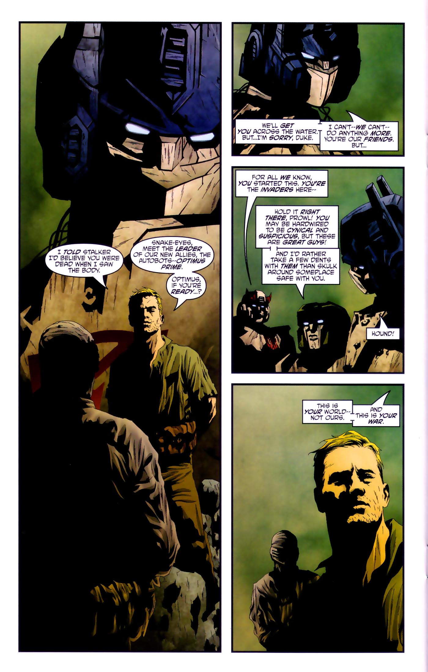 Read online Transformers/G.I. Joe comic -  Issue #5 - 15
