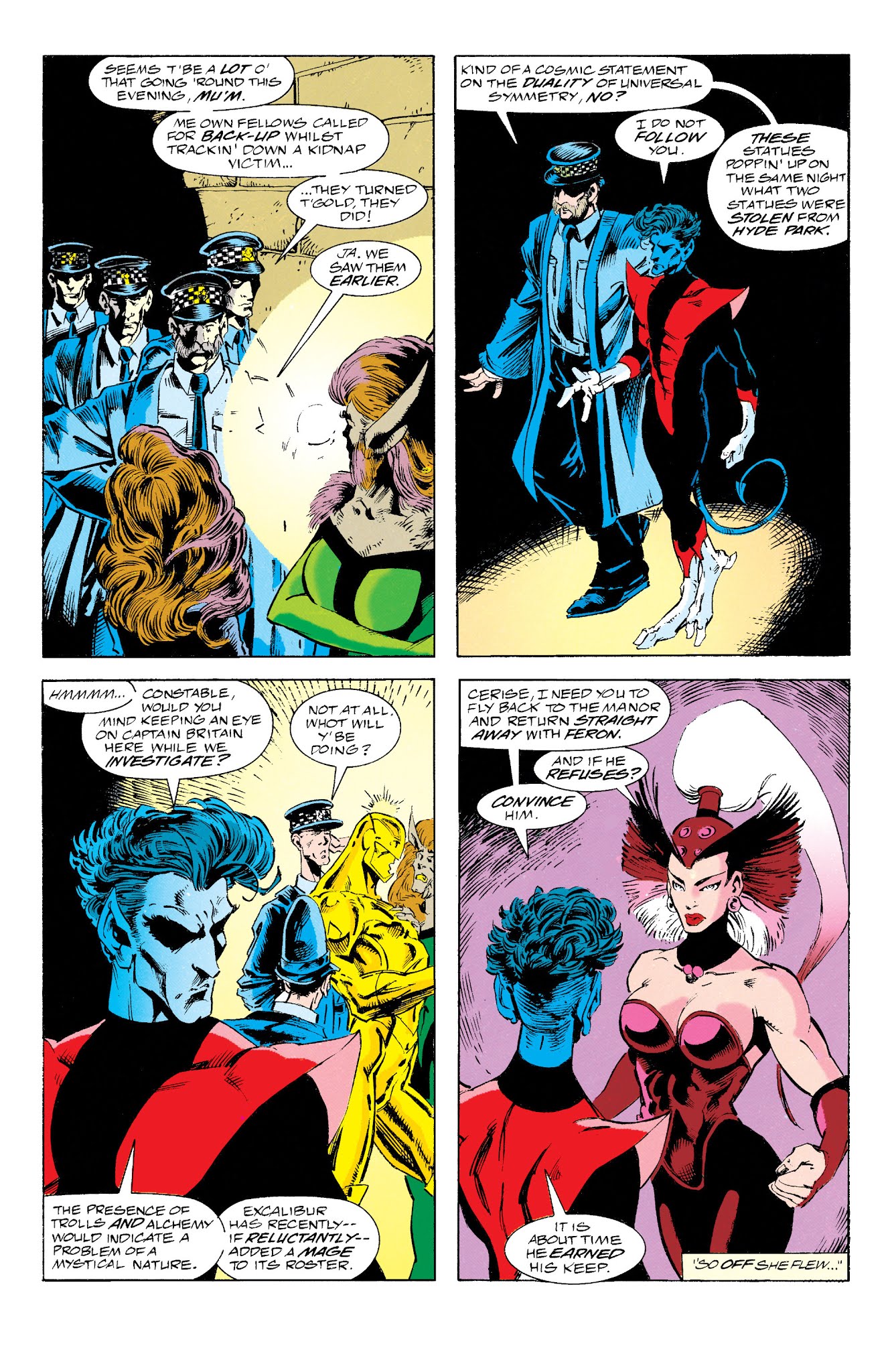 Read online Excalibur Visionaries: Alan Davis comic -  Issue # TPB 2 (Part 2) - 102