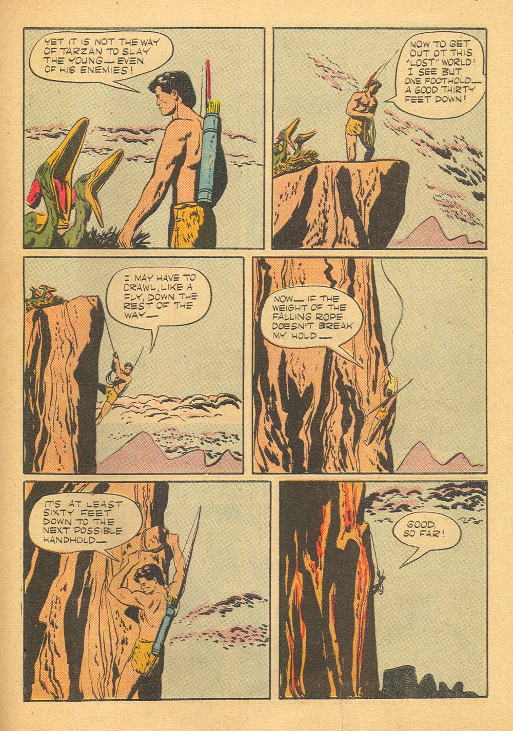 Read online Tarzan (1948) comic -  Issue #19 - 35