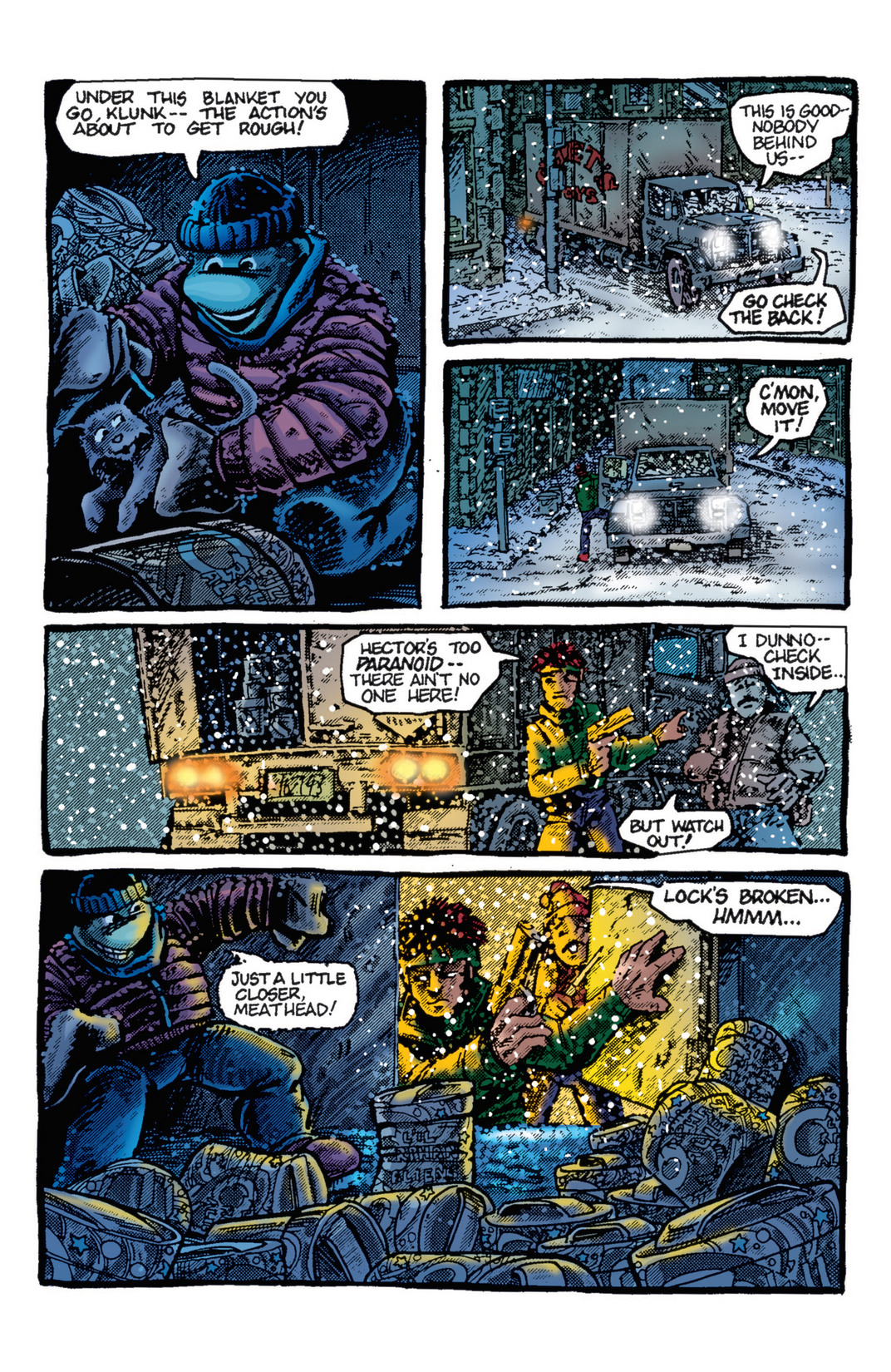 Read online Teenage Mutant Ninja Turtles Color Classics: Michaelangelo Micro-Series comic -  Issue # Full - 16
