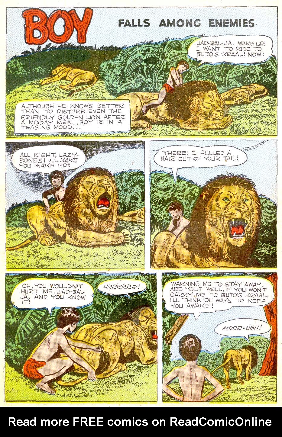 Read online Tarzan (1948) comic -  Issue #52 - 19