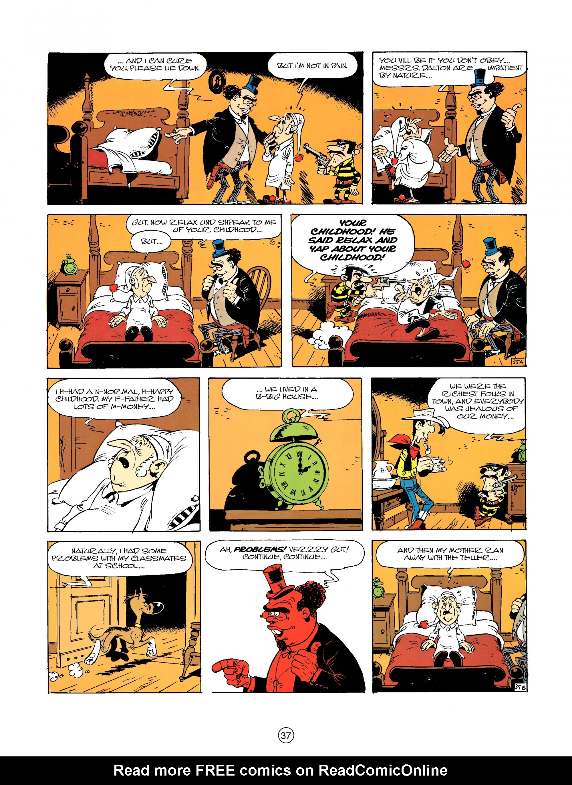 Read online A Lucky Luke Adventure comic -  Issue #23 - 37