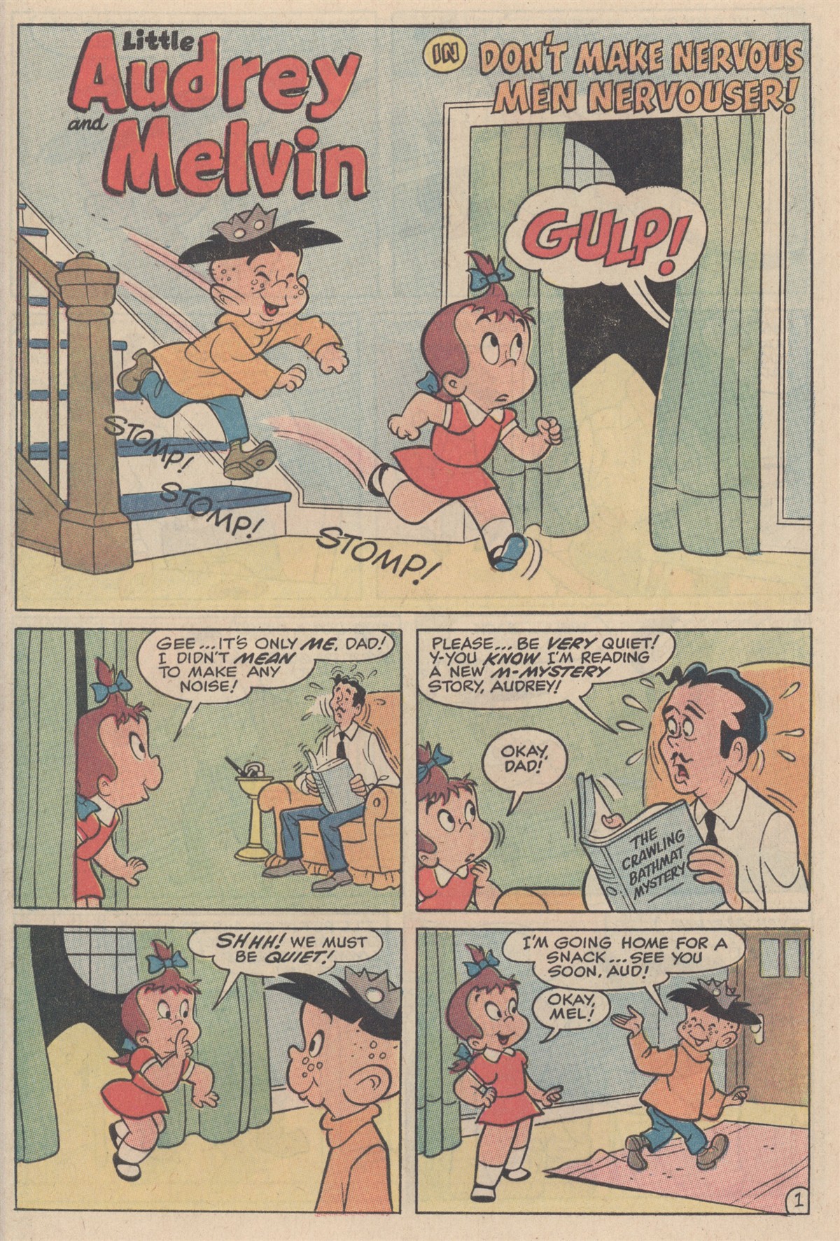 Read online Little Audrey And Melvin comic -  Issue #47 - 5