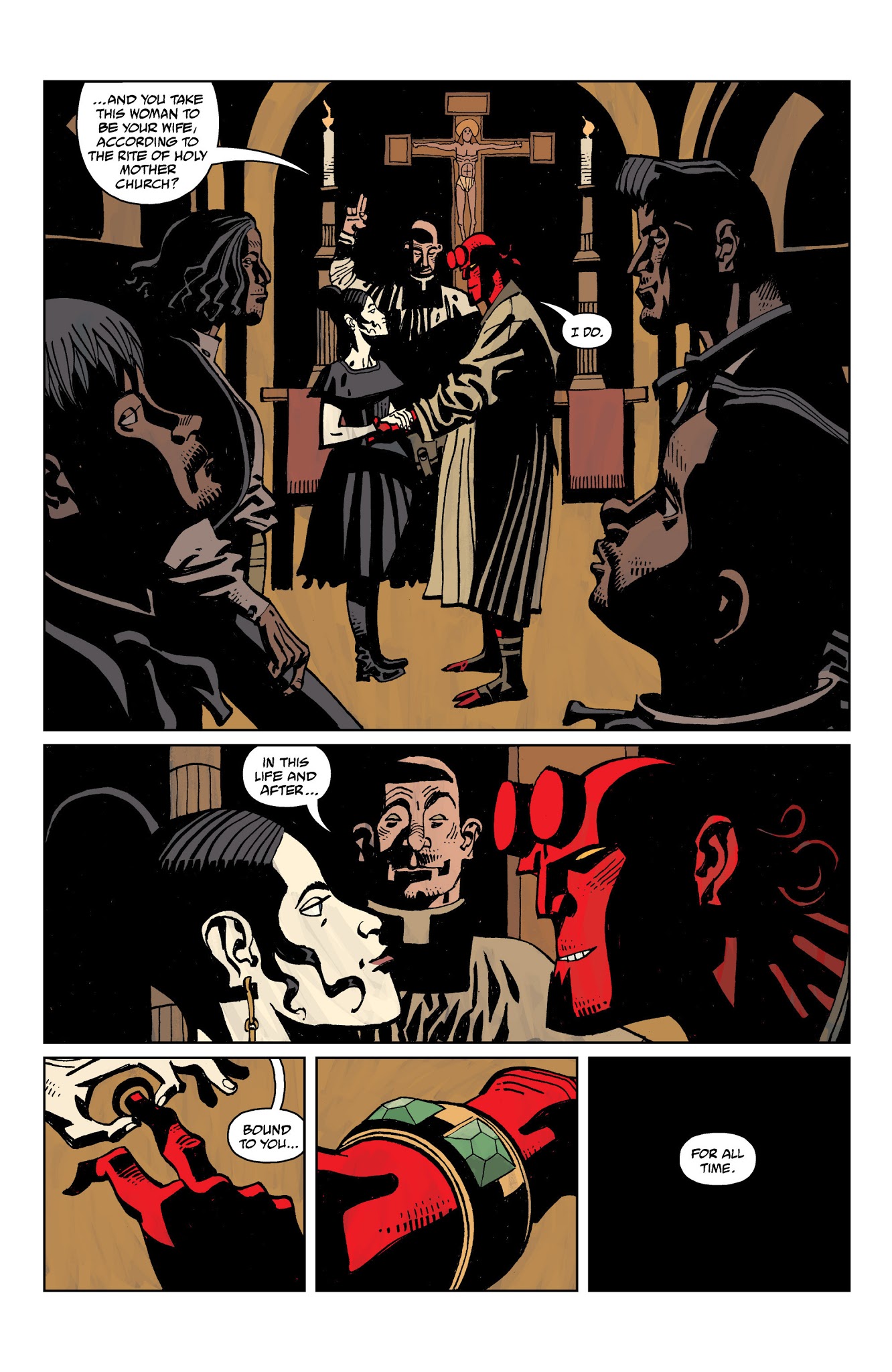 Read online Hellboy In Mexico comic -  Issue # TPB - 54