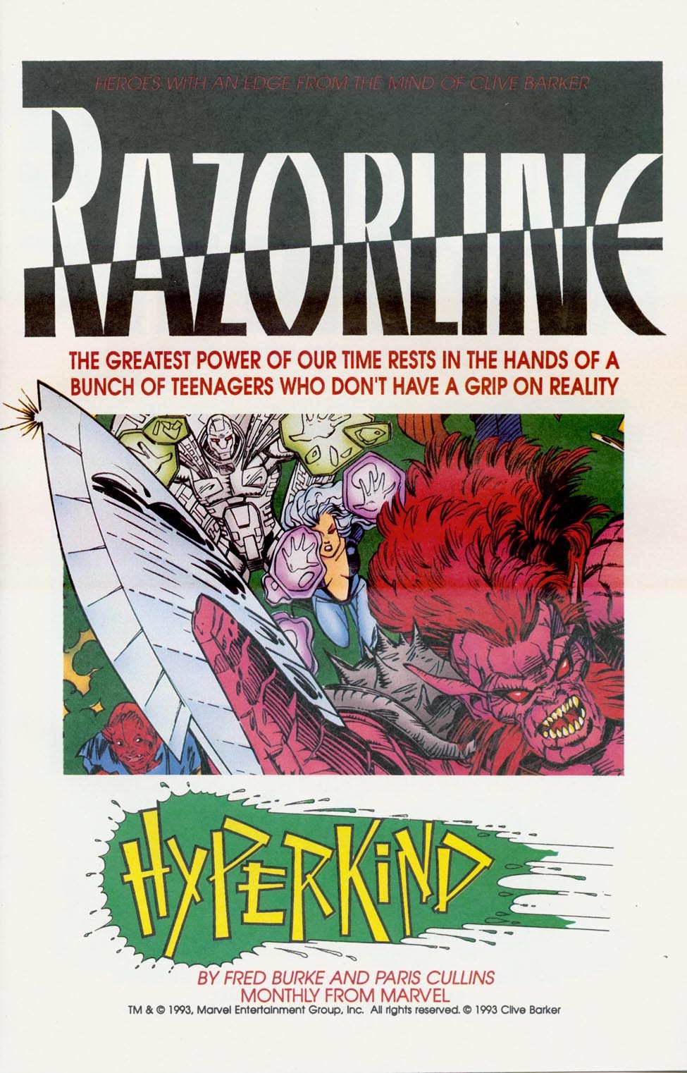 Read online Clive Barker's The Harrowers comic -  Issue #1 - 31