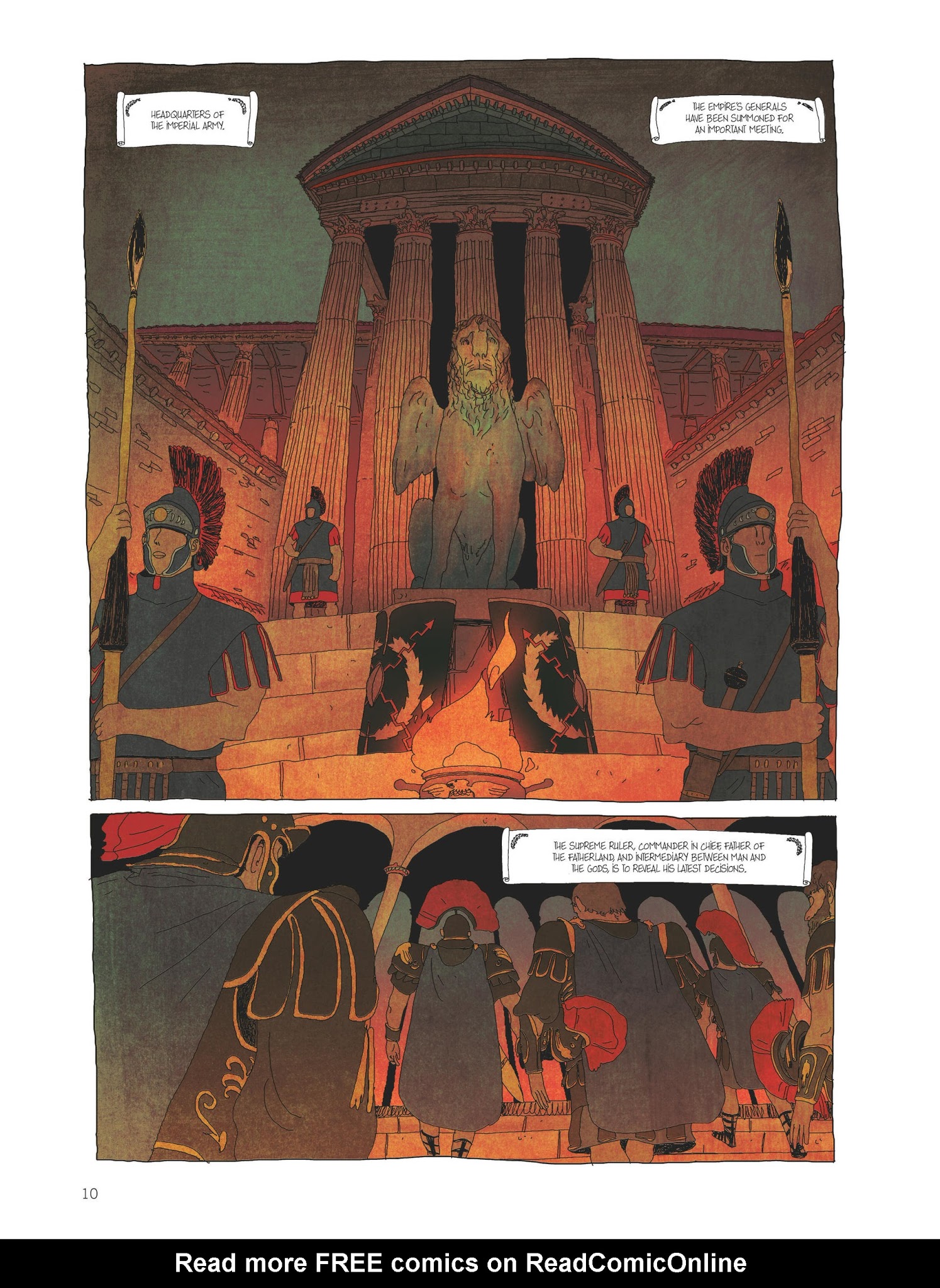 Read online For the Empire comic -  Issue #1 - 10