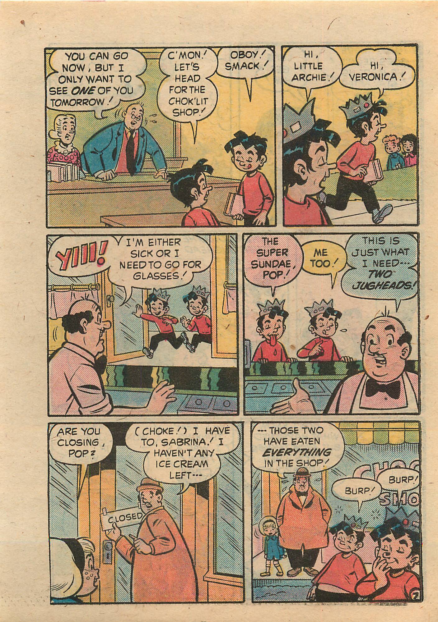 Read online Little Archie Comics Digest Magazine comic -  Issue #4 - 43