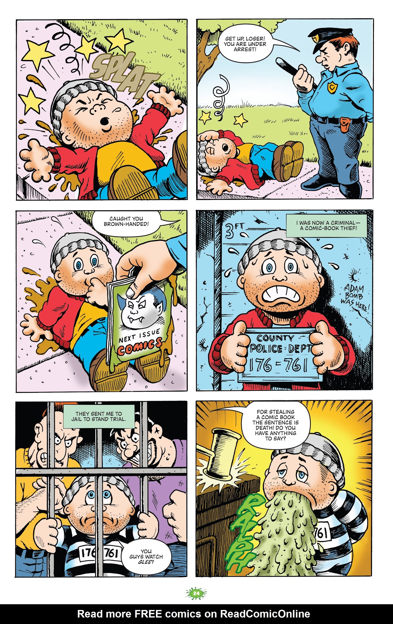 Read online Garbage Pail Kids comic -  Issue # TPB - 24