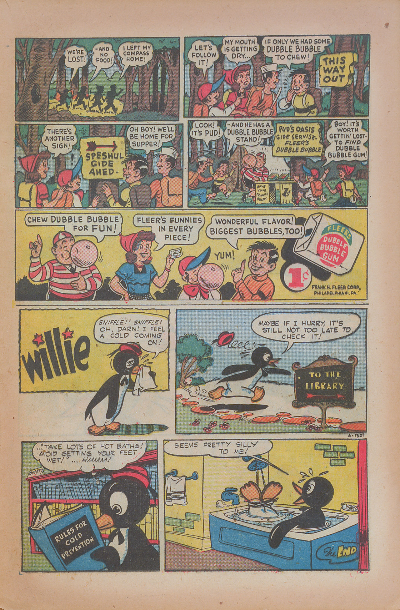 Read online Willie The Penguin comic -  Issue #2 - 21
