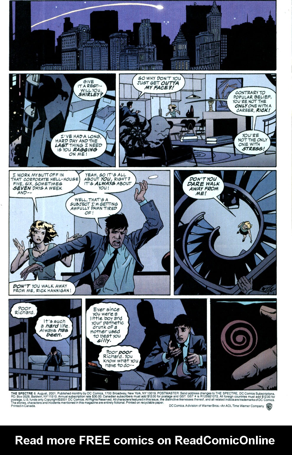 Read online The Spectre (2001) comic -  Issue #6 - 2