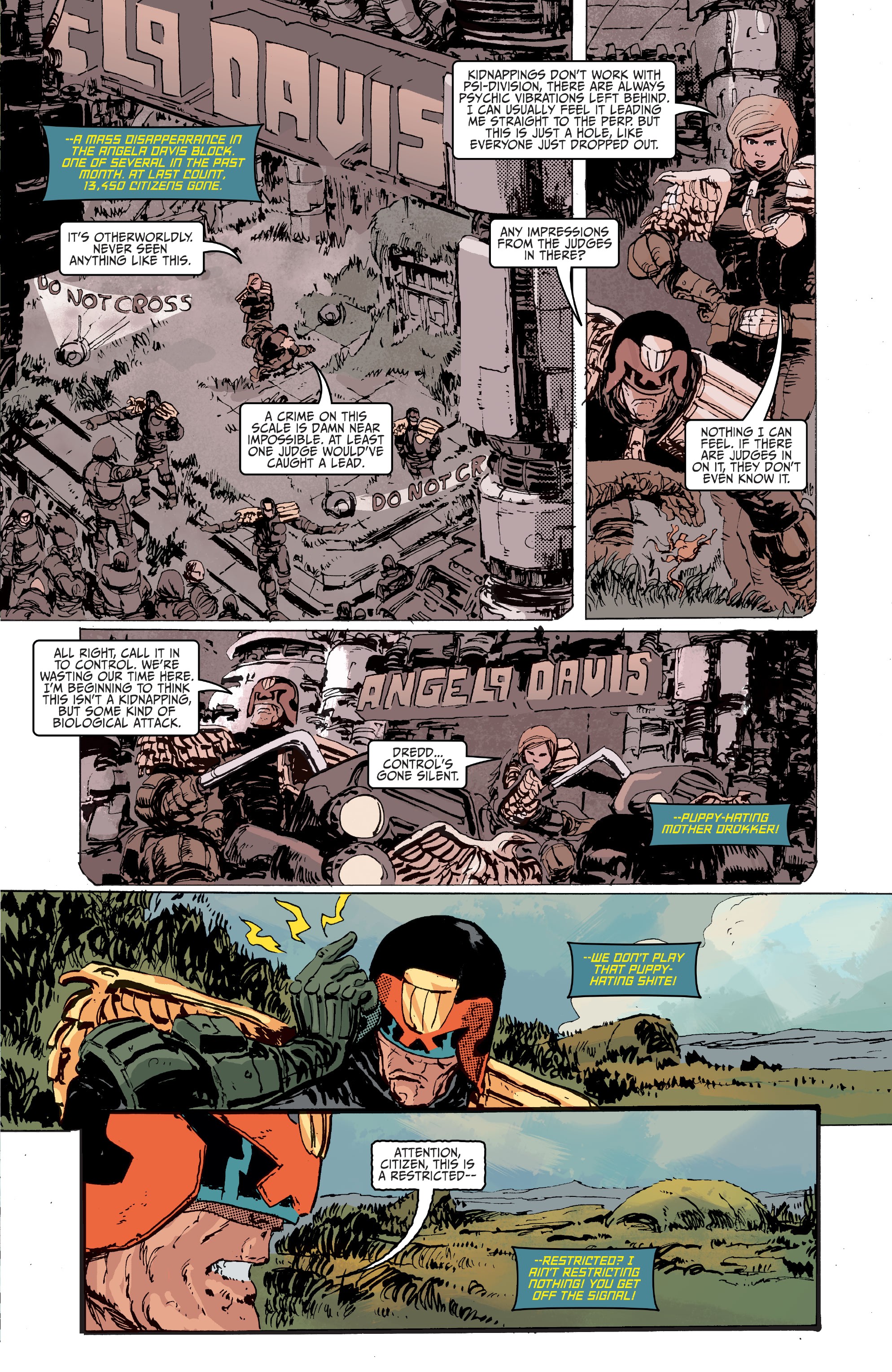 Read online Judge Dredd: 100-Page Giant comic -  Issue # TPB - 7