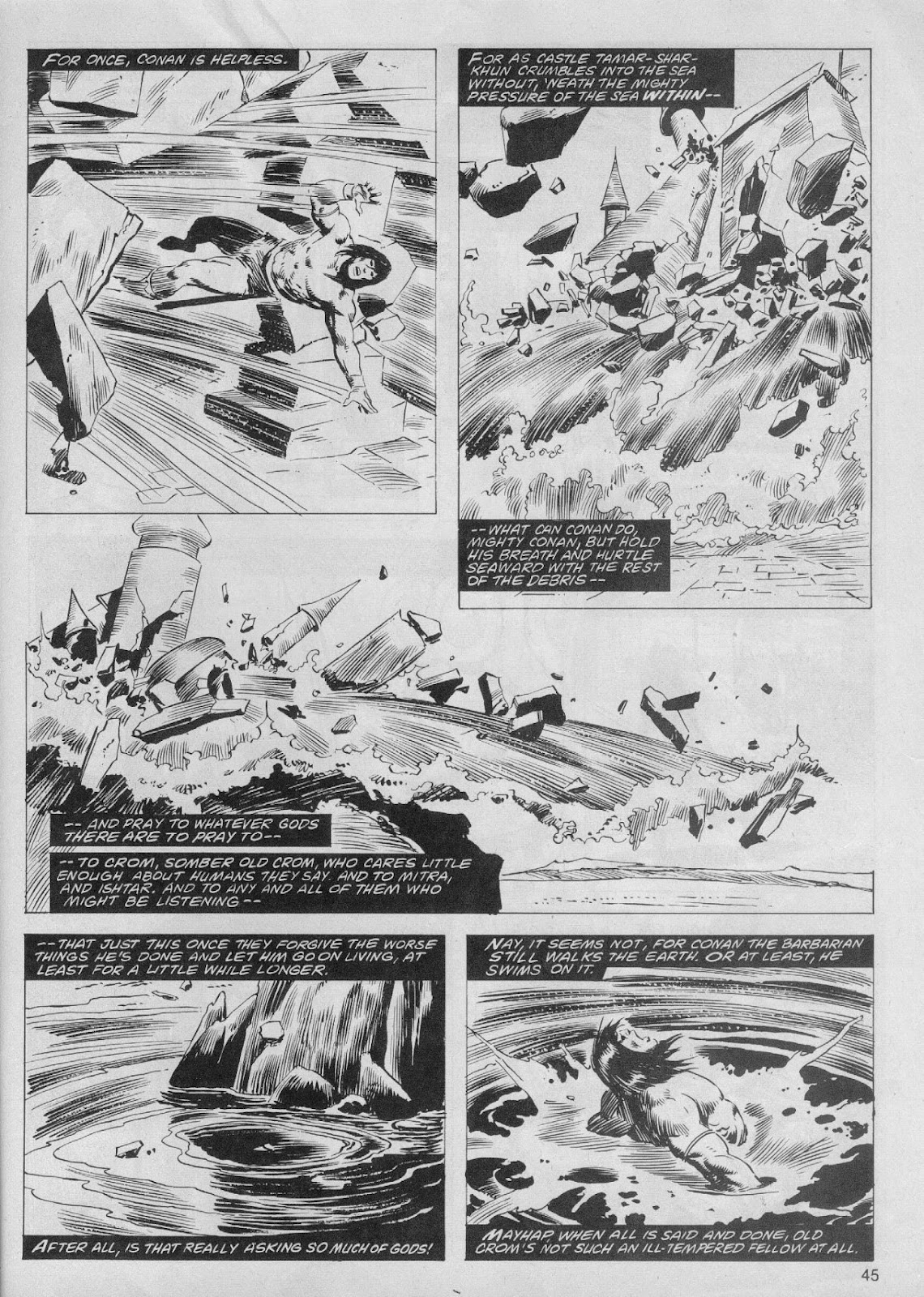 The Savage Sword Of Conan issue 61 - Page 45