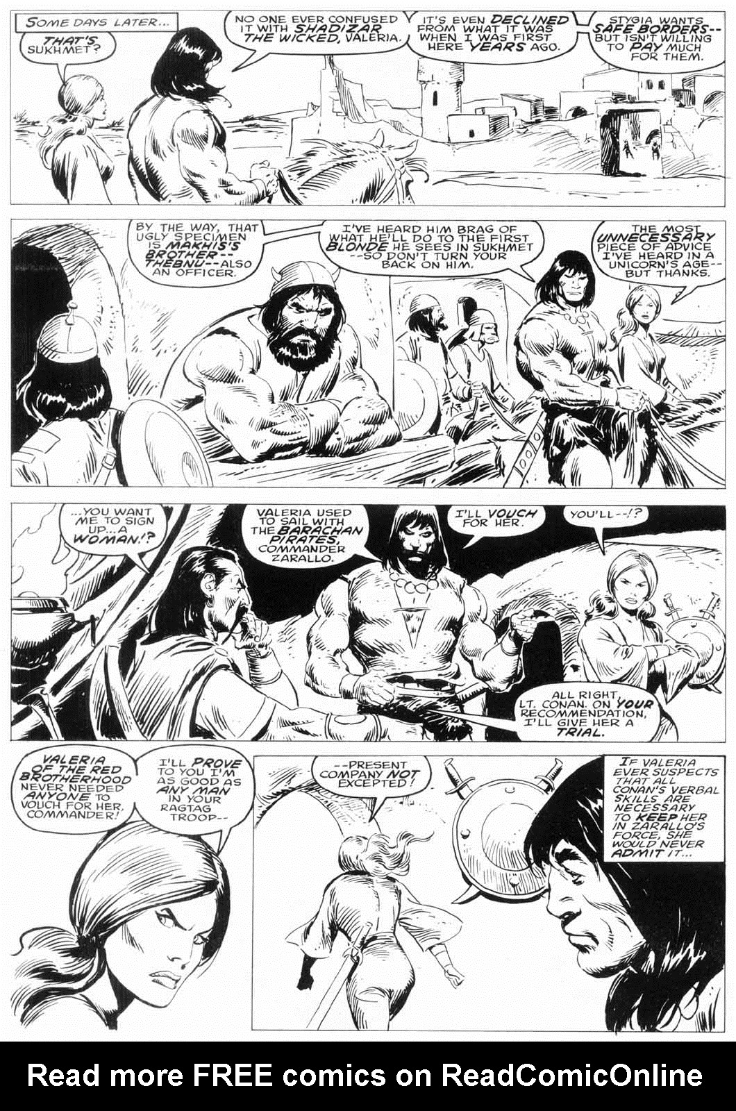 Read online The Savage Sword Of Conan comic -  Issue #225 - 27