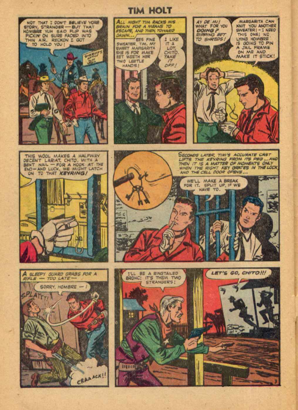 Read online Tim Holt comic -  Issue #18 - 30