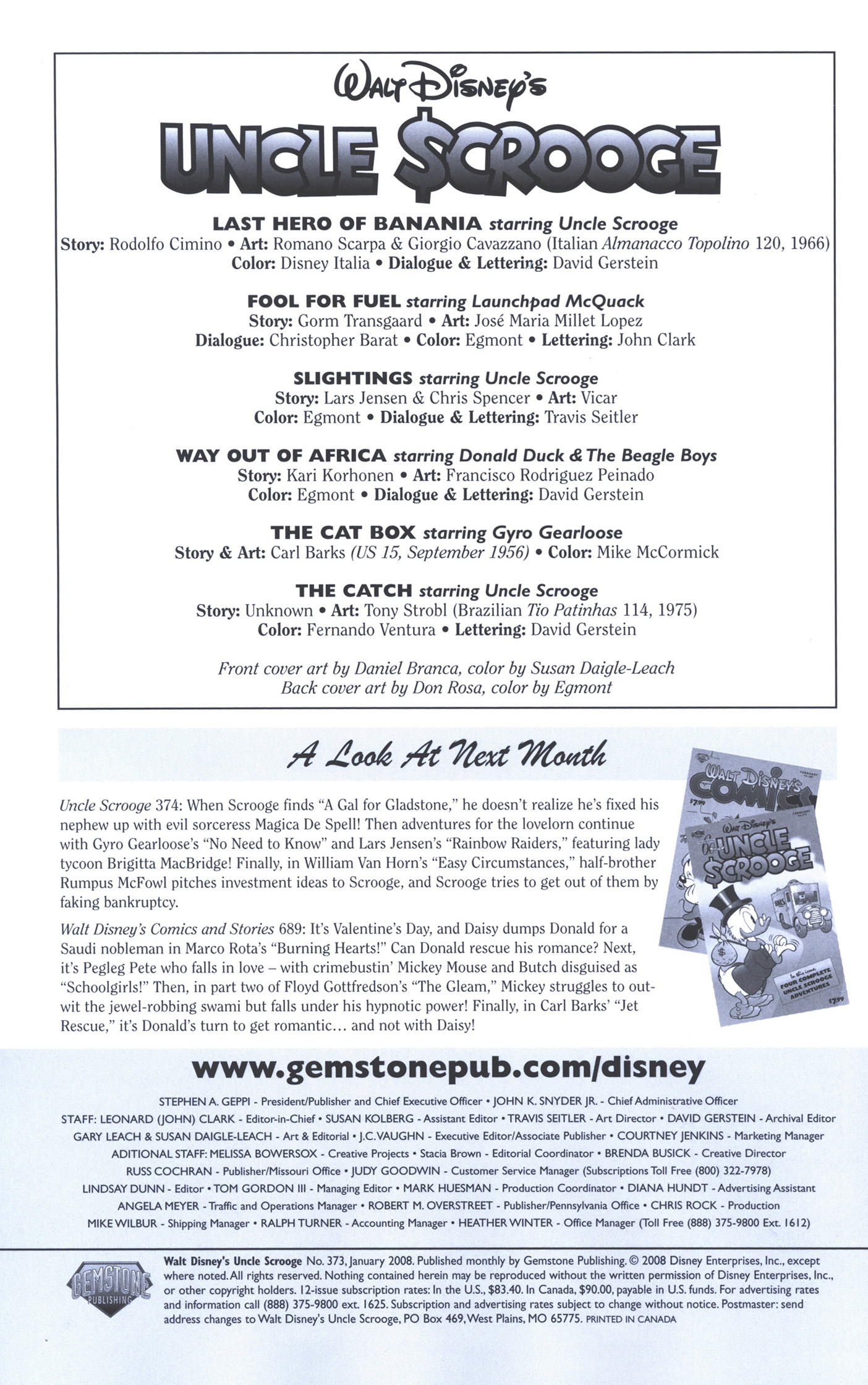 Read online Uncle Scrooge (1953) comic -  Issue #373 - 2