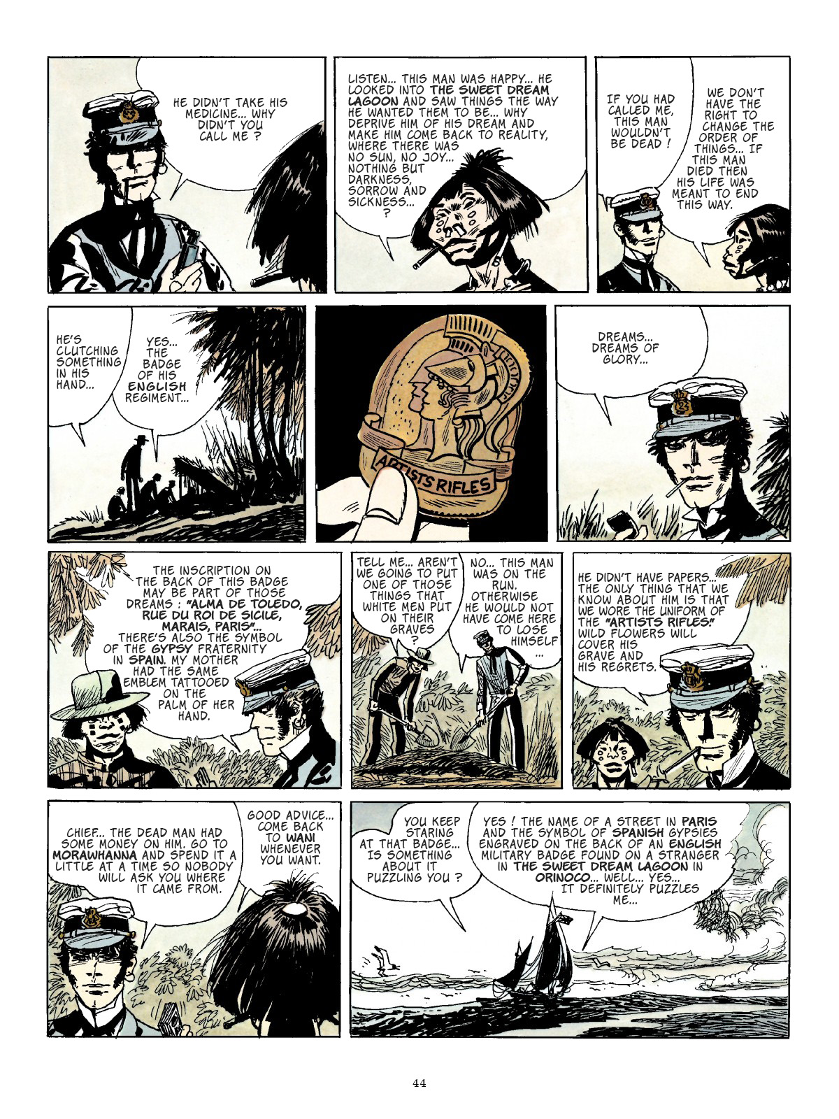 Read online Corto Maltese comic -  Issue # TPB 6 - 40